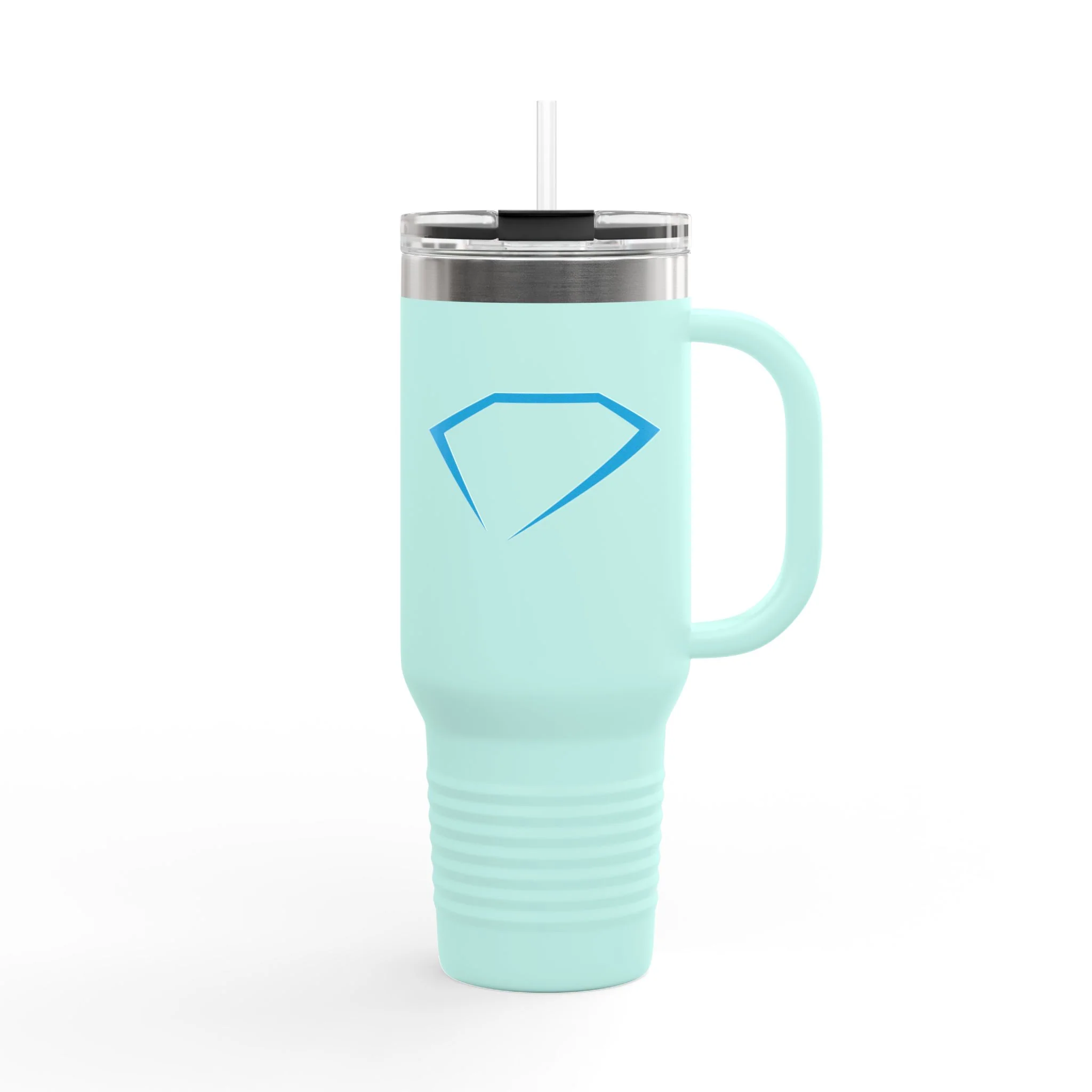 40oz Insulated Travel Mug with Diamond (on demand printing) - Image 3