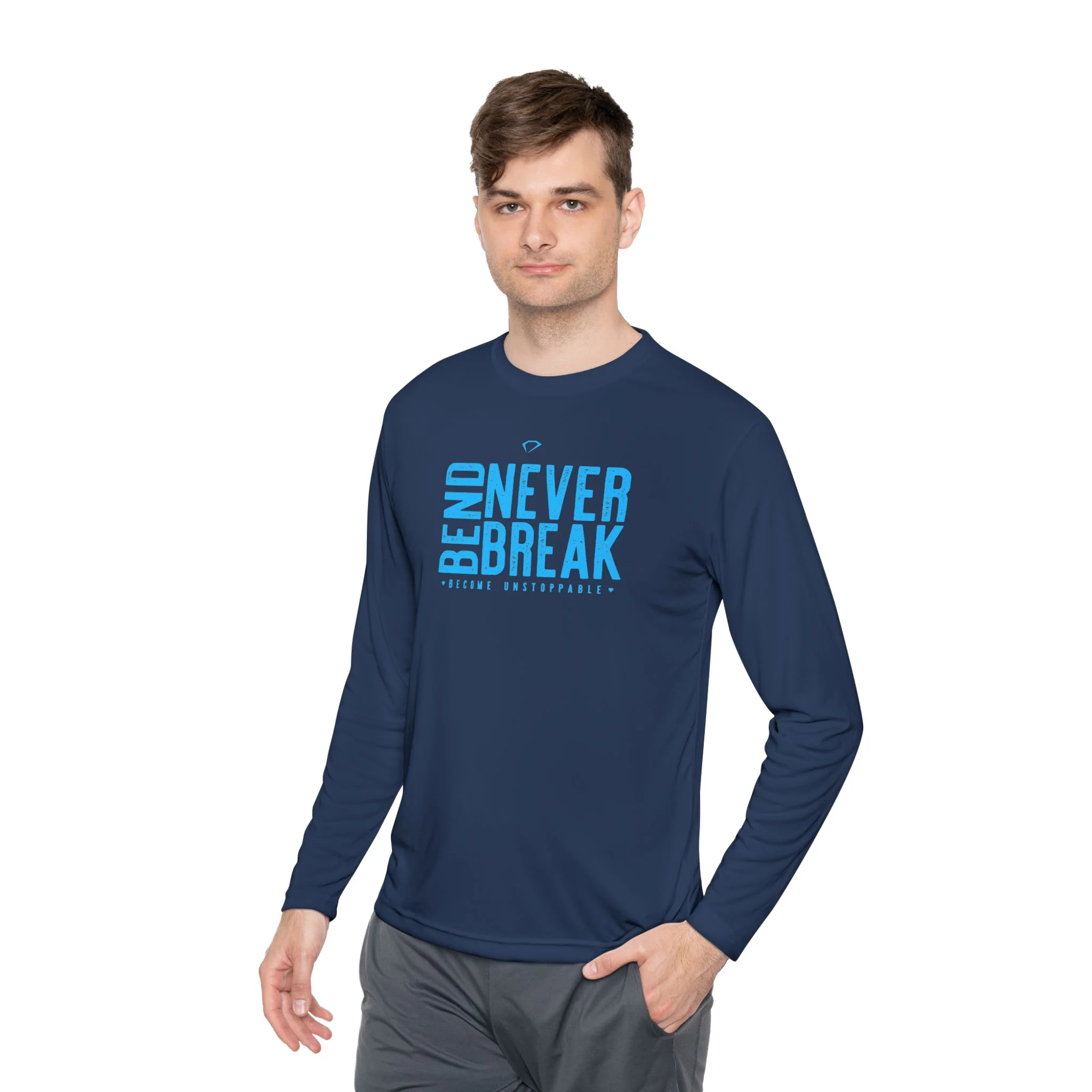 Bend Never Break Long Sleeve Tee (on demand printing) - Image 10