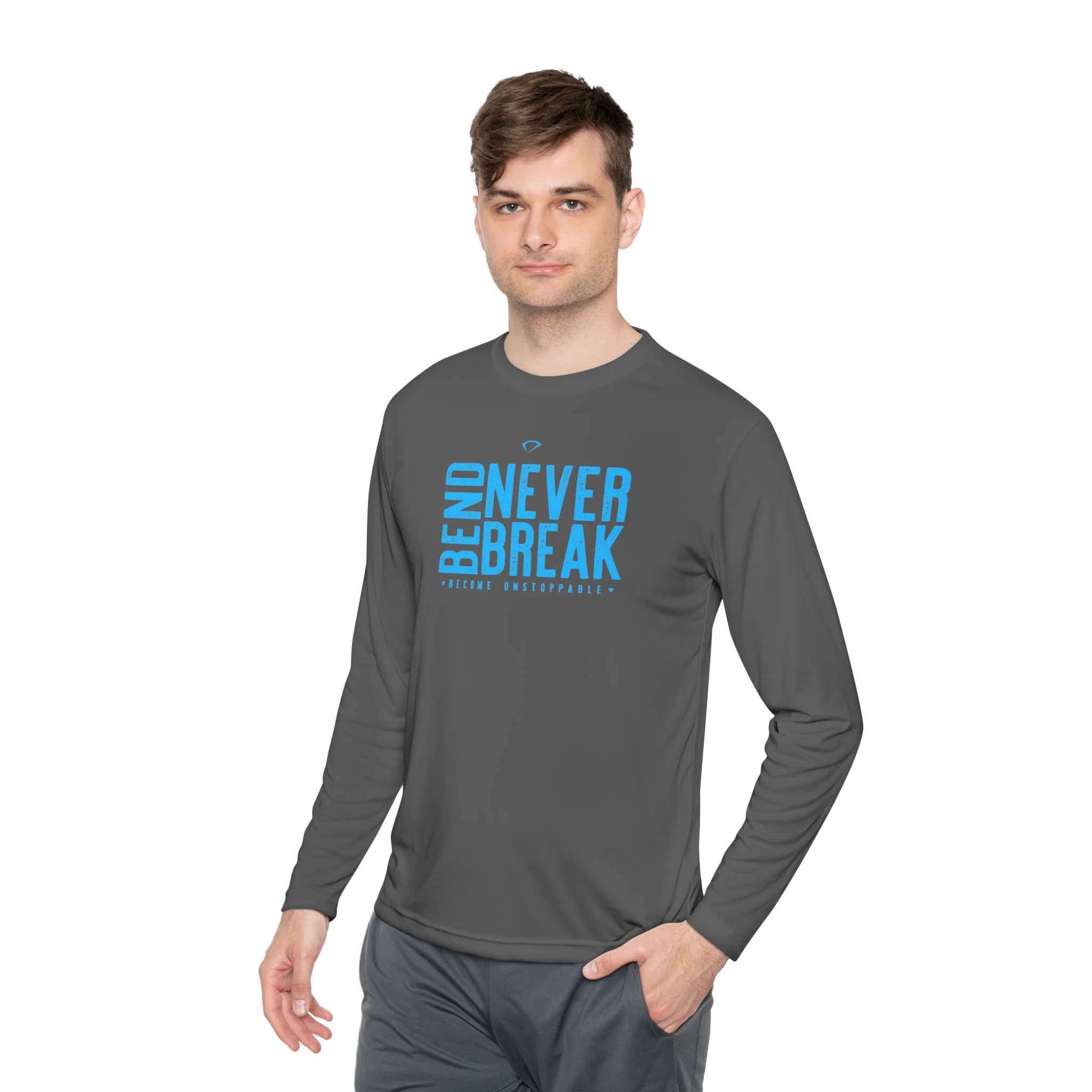 Bend Never Break Long Sleeve Tee (on demand printing) - Image 6
