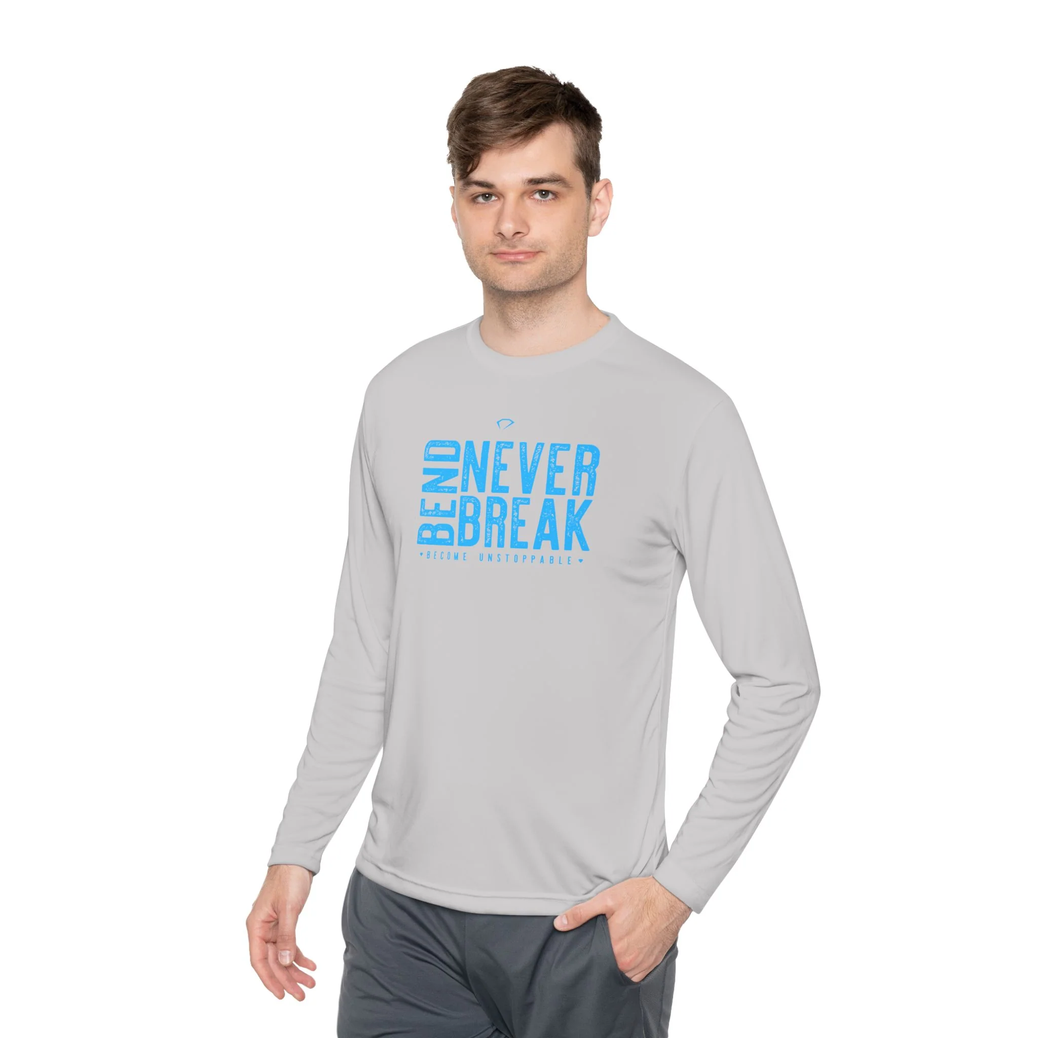 Bend Never Break Long Sleeve Tee (on demand printing) - Image 8
