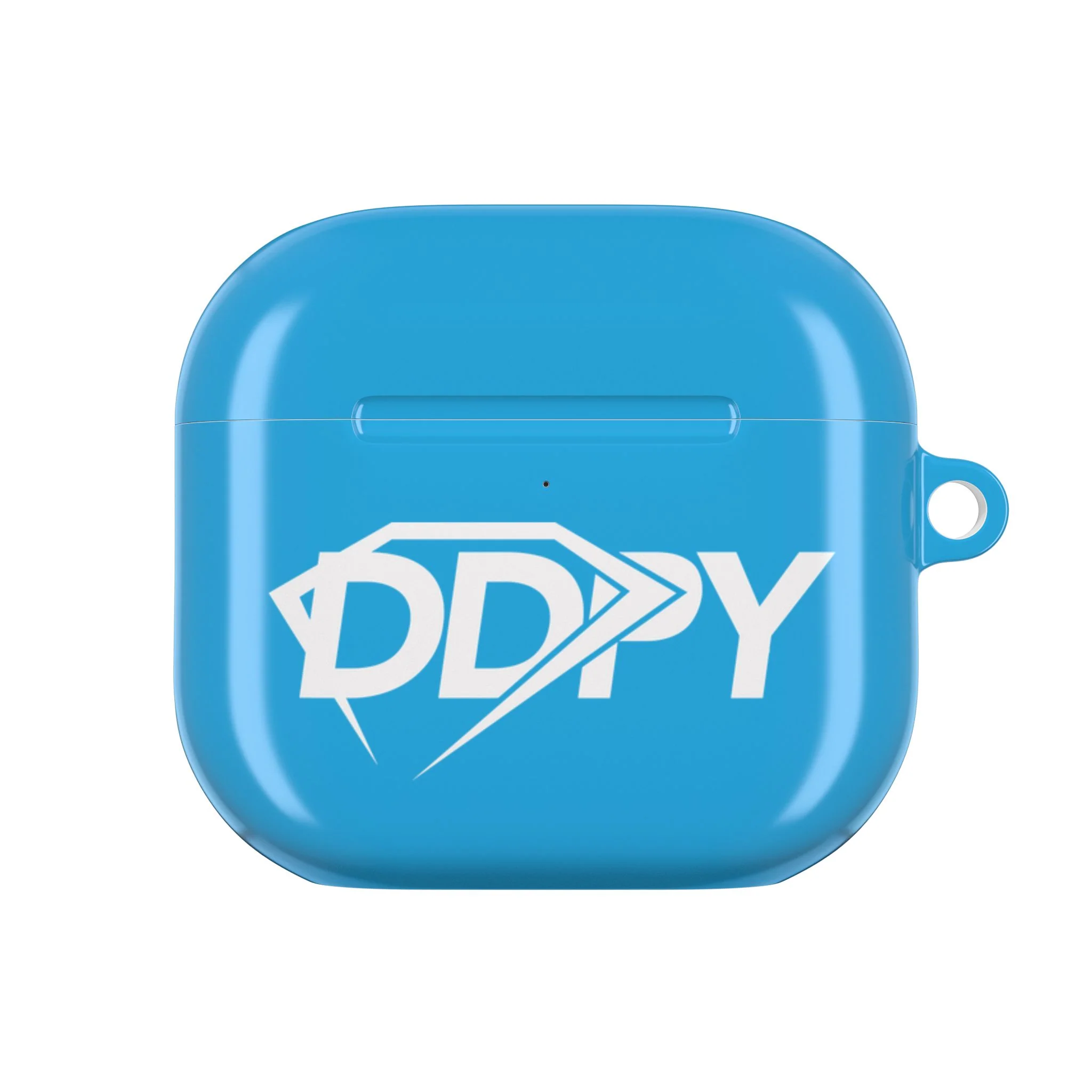 Blue DDPY Logo AirPod Case (on demand printing)