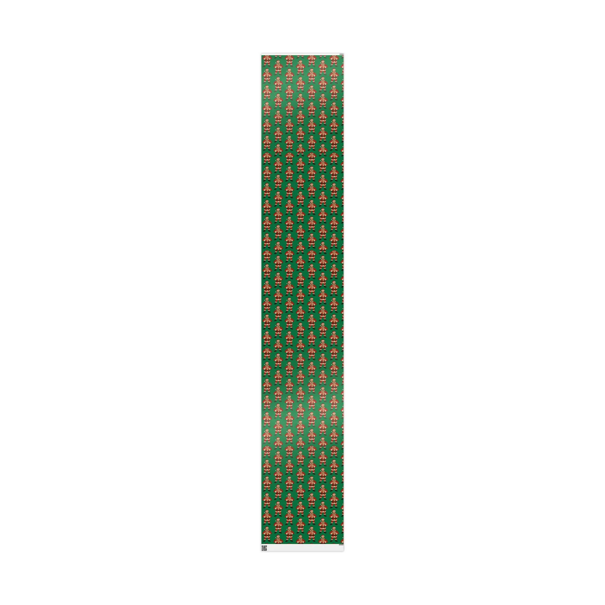 DDP Santa Pattern Gift Wrap (on demand printing) - Image 2