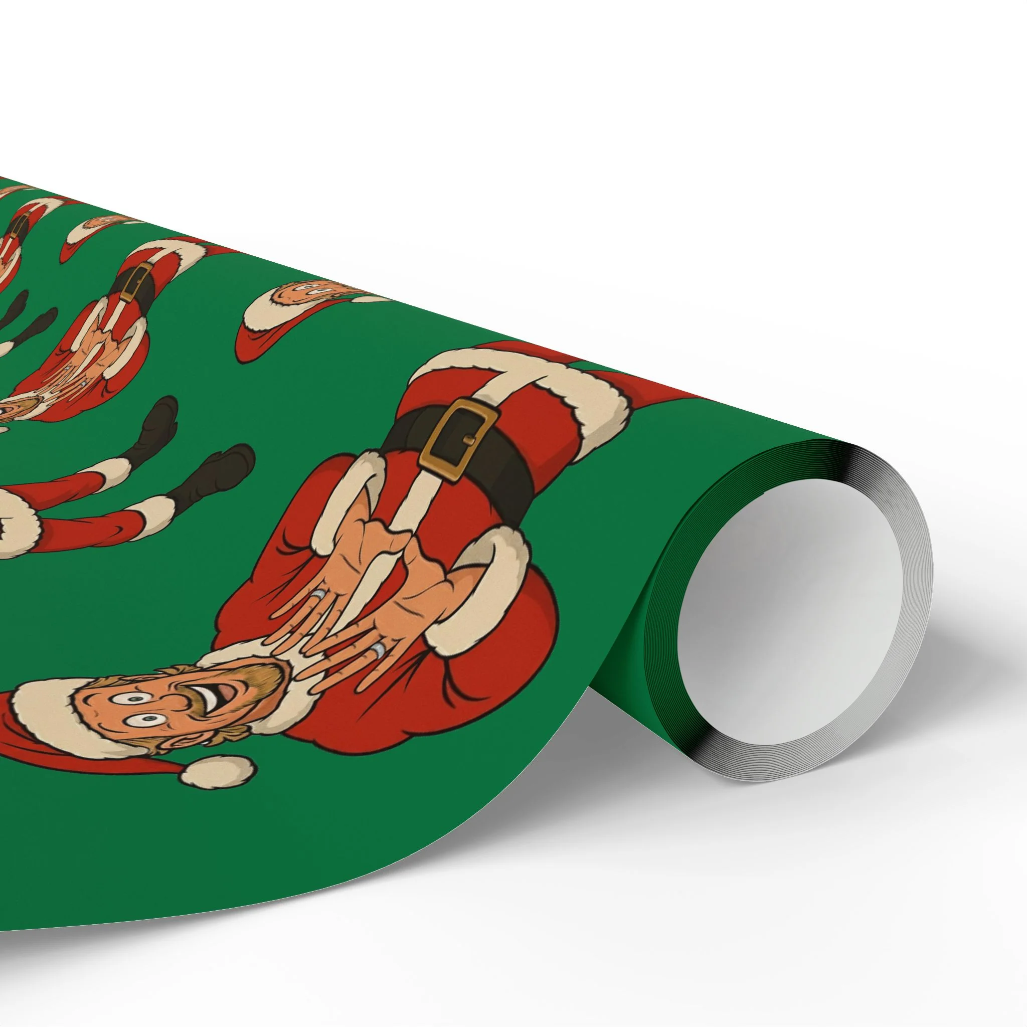 DDP Santa Pattern Gift Wrap (on demand printing) - Image 7