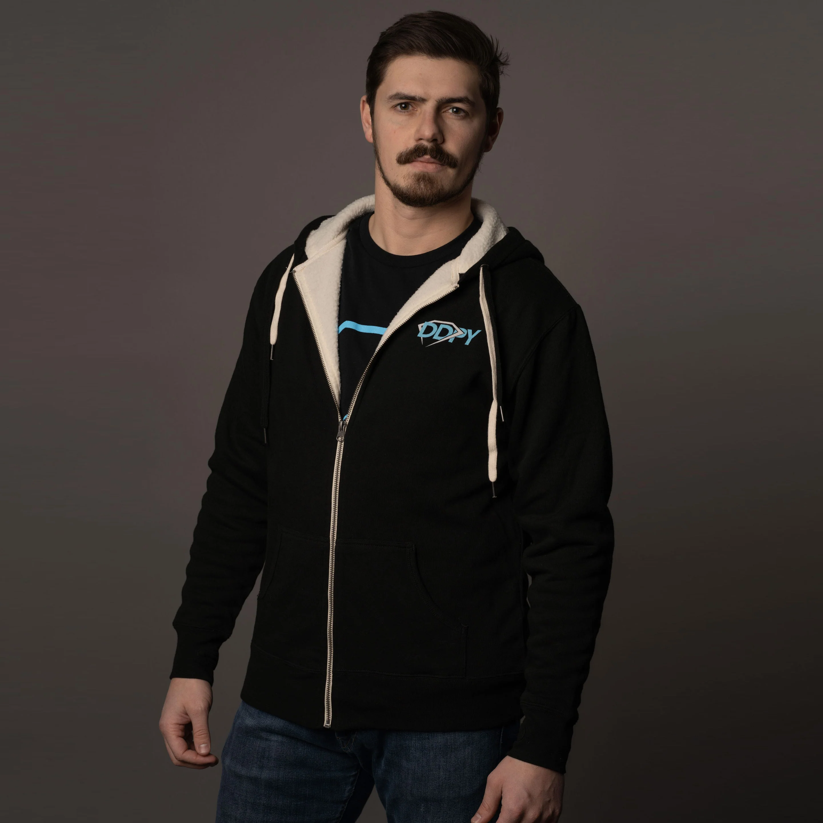 DDPY Lined Sherpa Hoodie - Image 3
