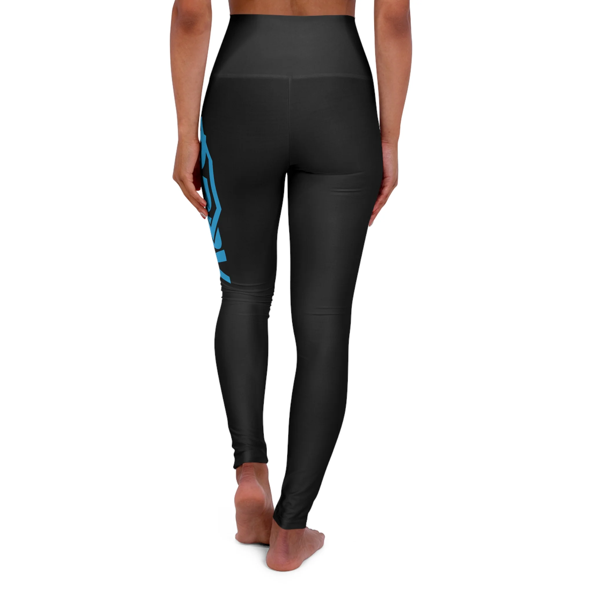 DDPY Logo High-Waisted Yoga Leggings (on demand printing) - Image 3