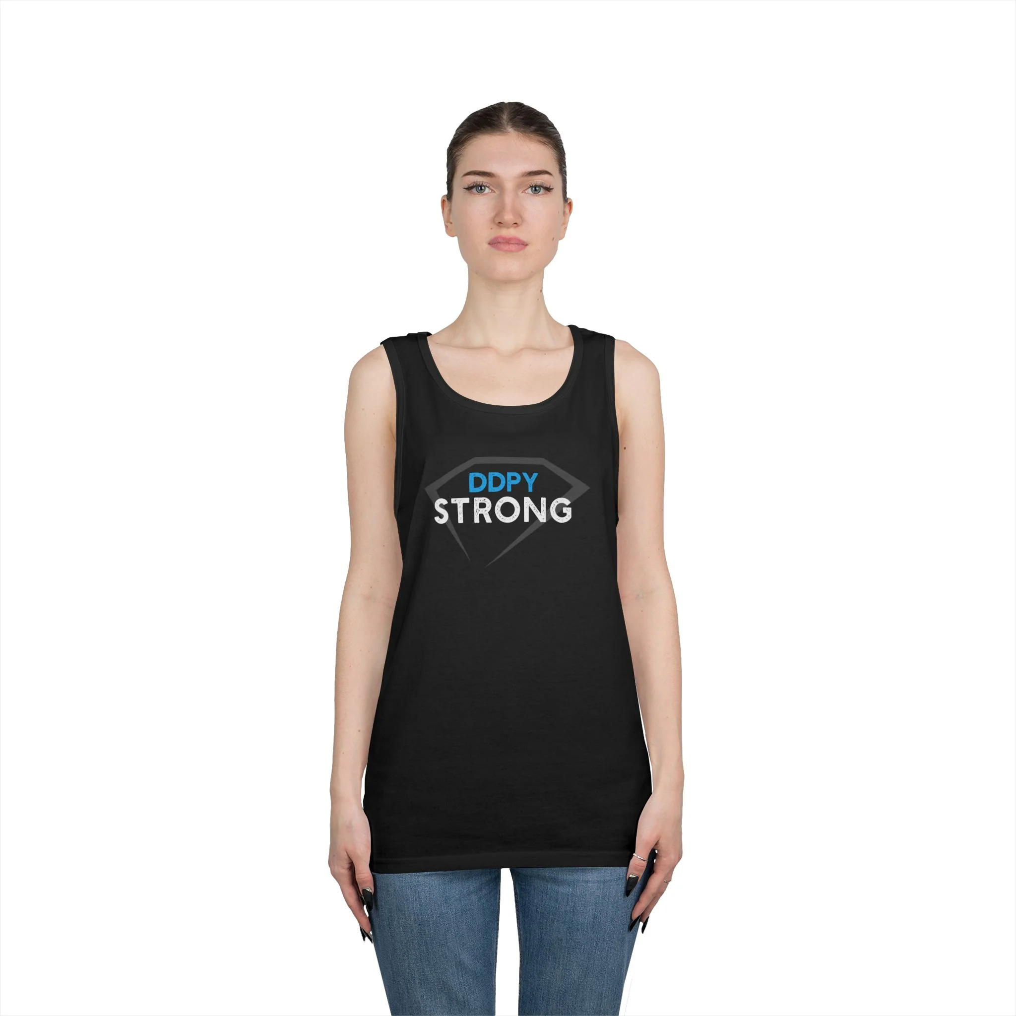 DDPY Strong Instructor Tank Top (On Demand Printing) - Image 3