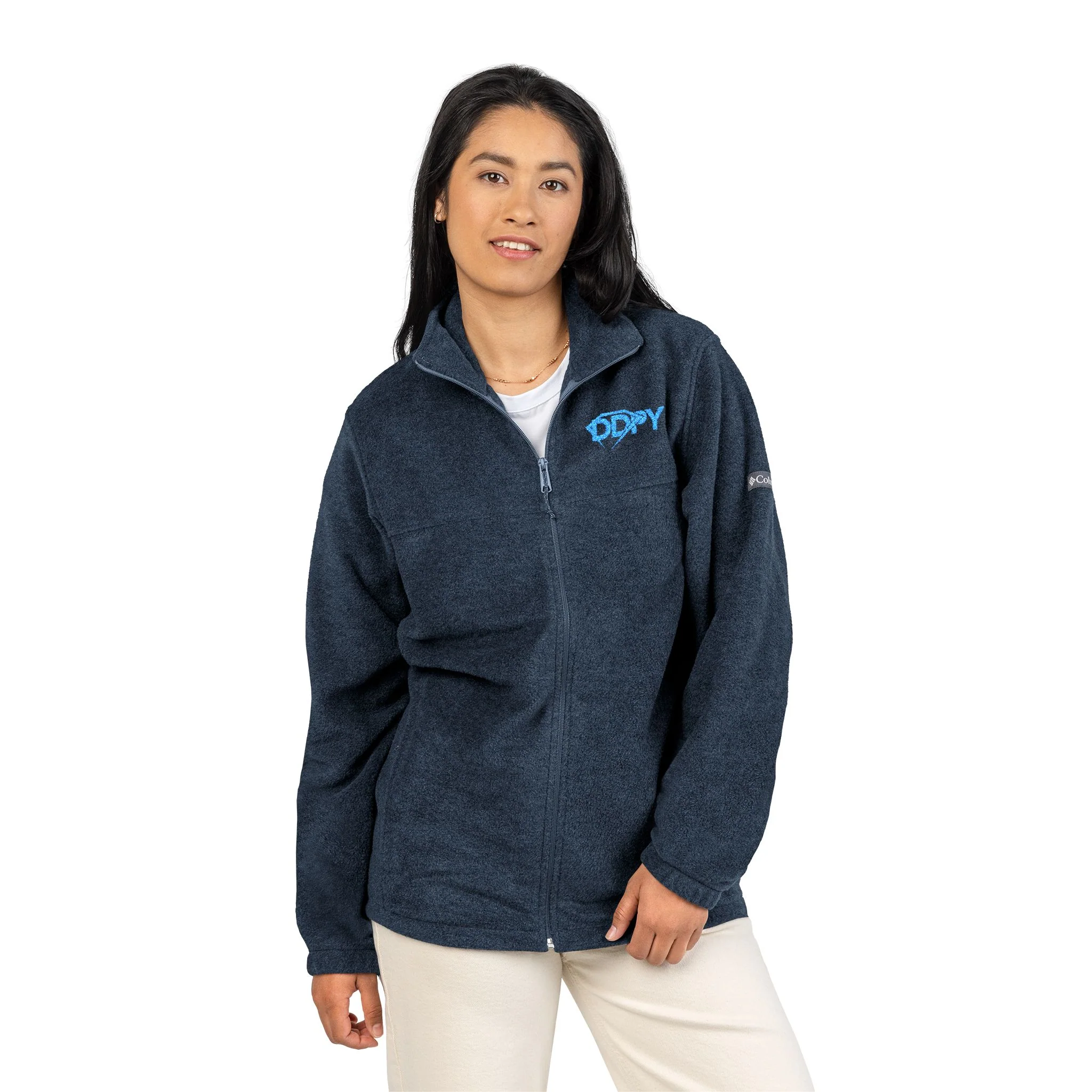 Embroidered 'DDPY' Columbia Fleece Jacket (on demand printing) - Image 6