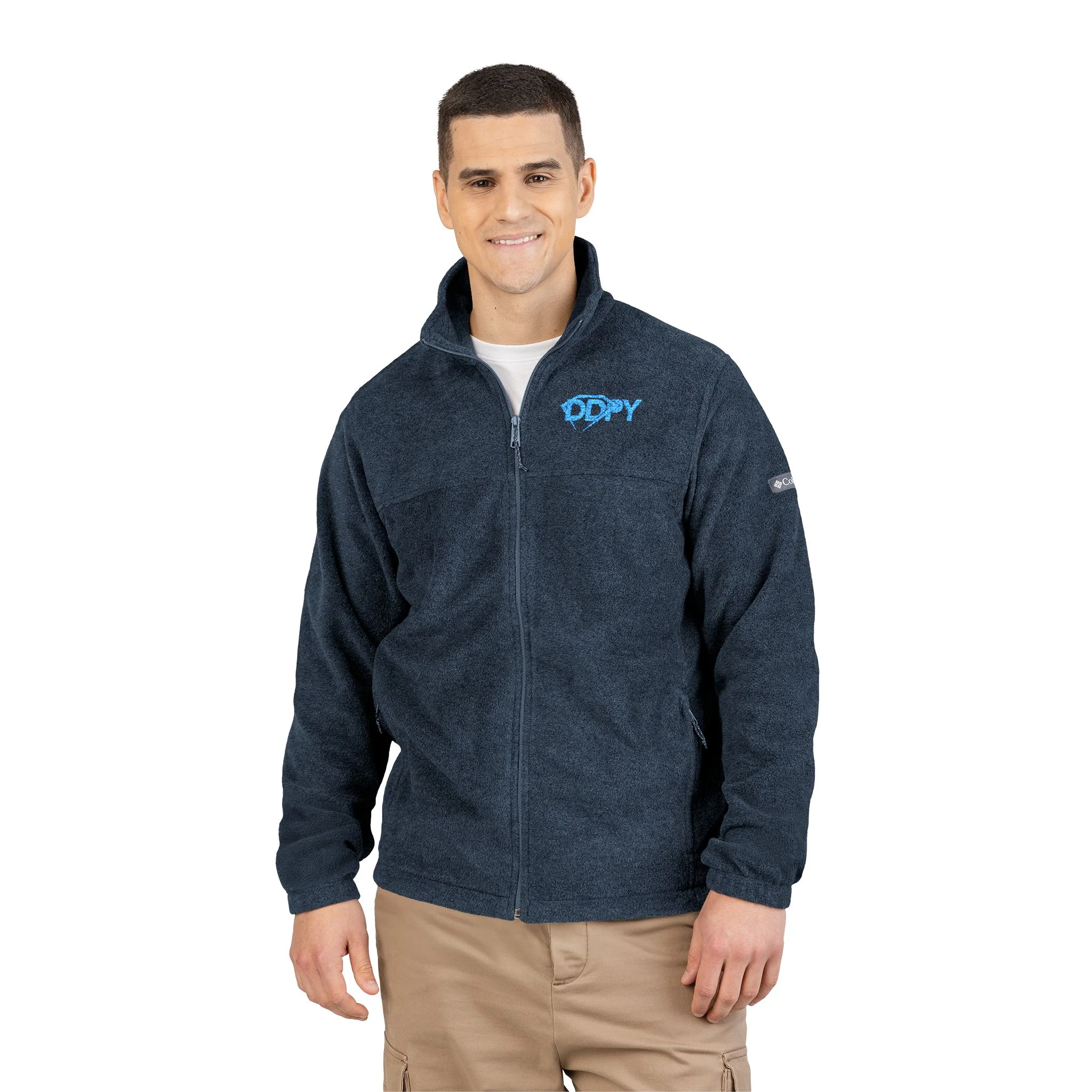 Embroidered 'DDPY' Columbia Fleece Jacket (on demand printing) - Image 7
