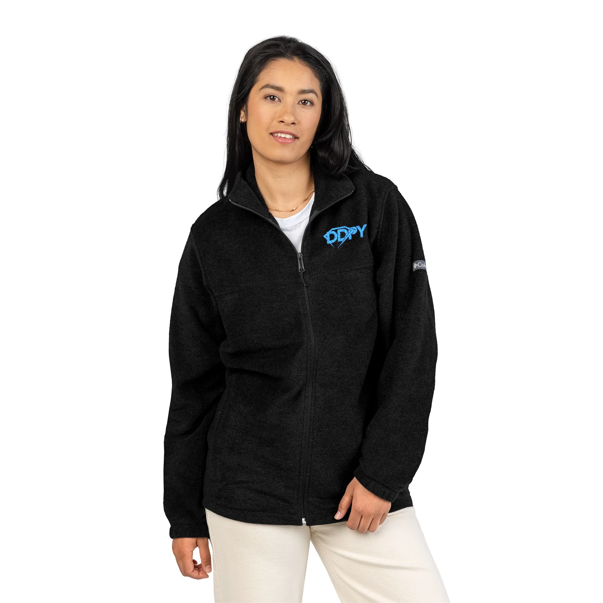 Embroidered 'DDPY' Columbia Fleece Jacket (on demand printing) - Image 8