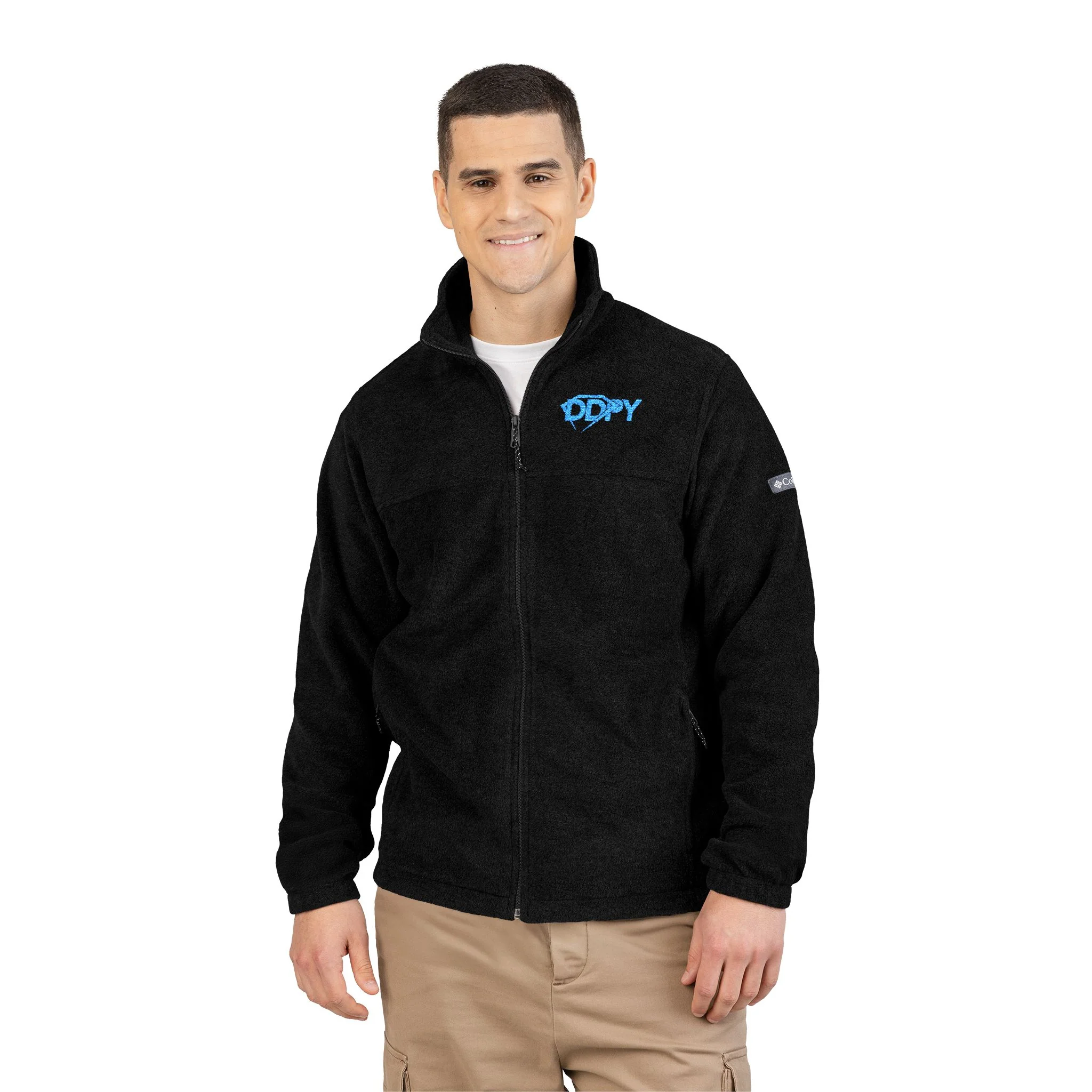 Embroidered 'DDPY' Columbia Fleece Jacket (on demand printing) - Image 9