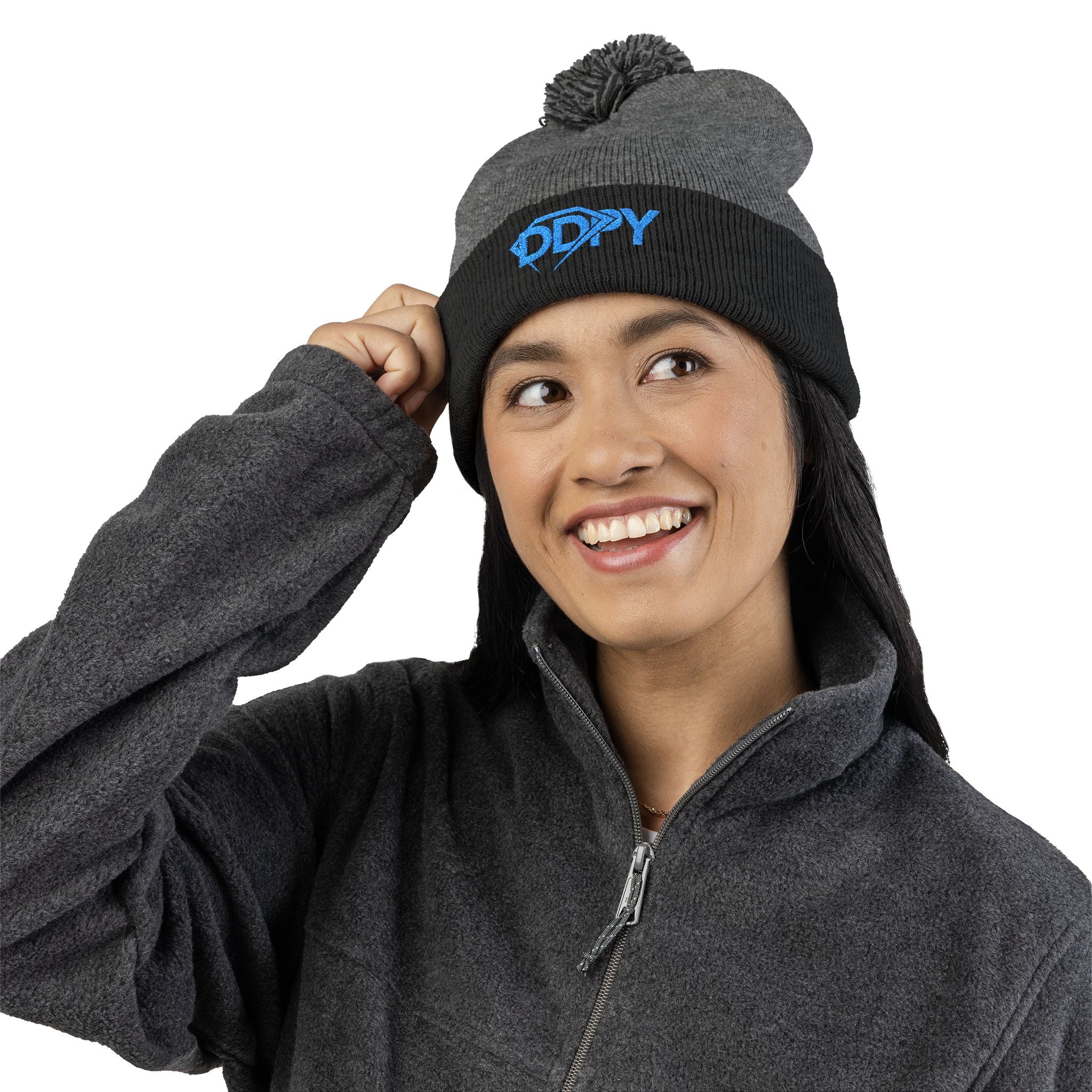Embroidered DDPY Pom-Pom Beanie (on demand printing) - Image 11