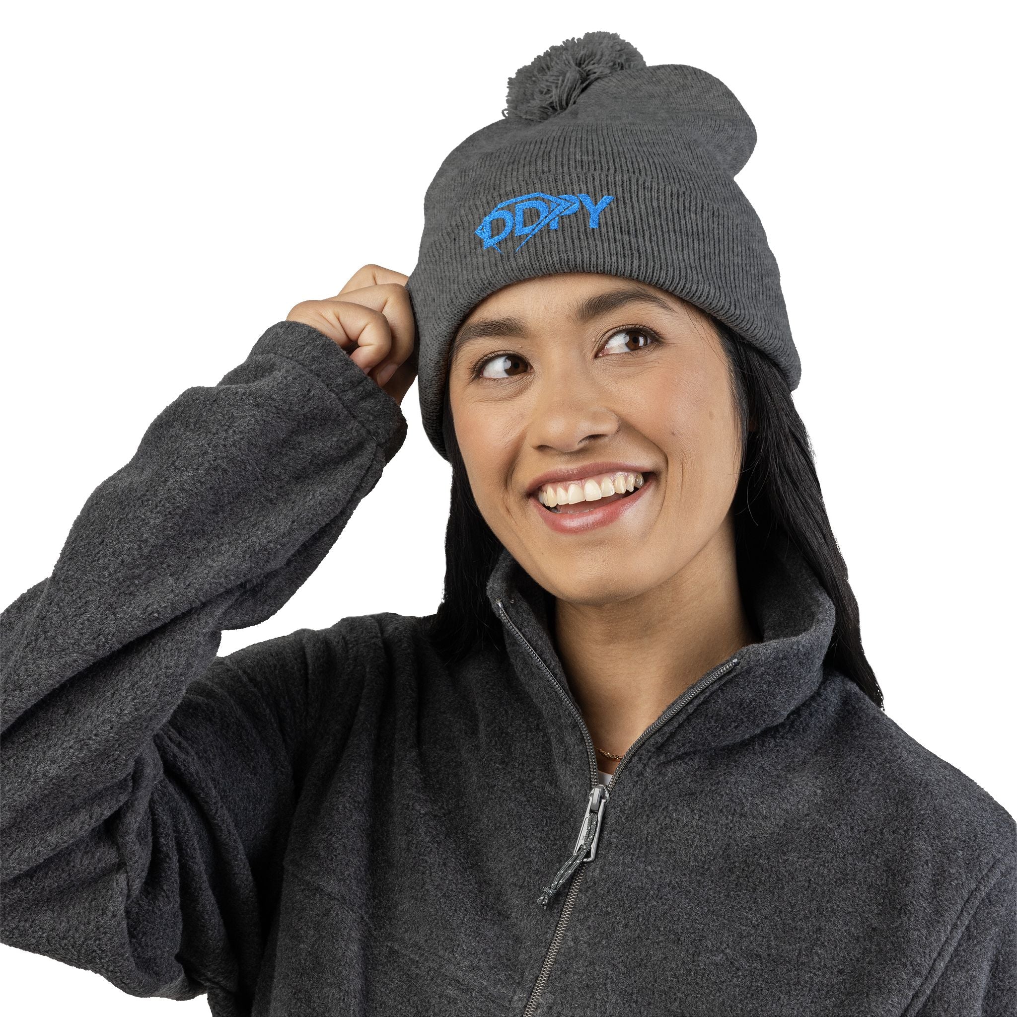Embroidered DDPY Pom-Pom Beanie (on demand printing) - Image 12