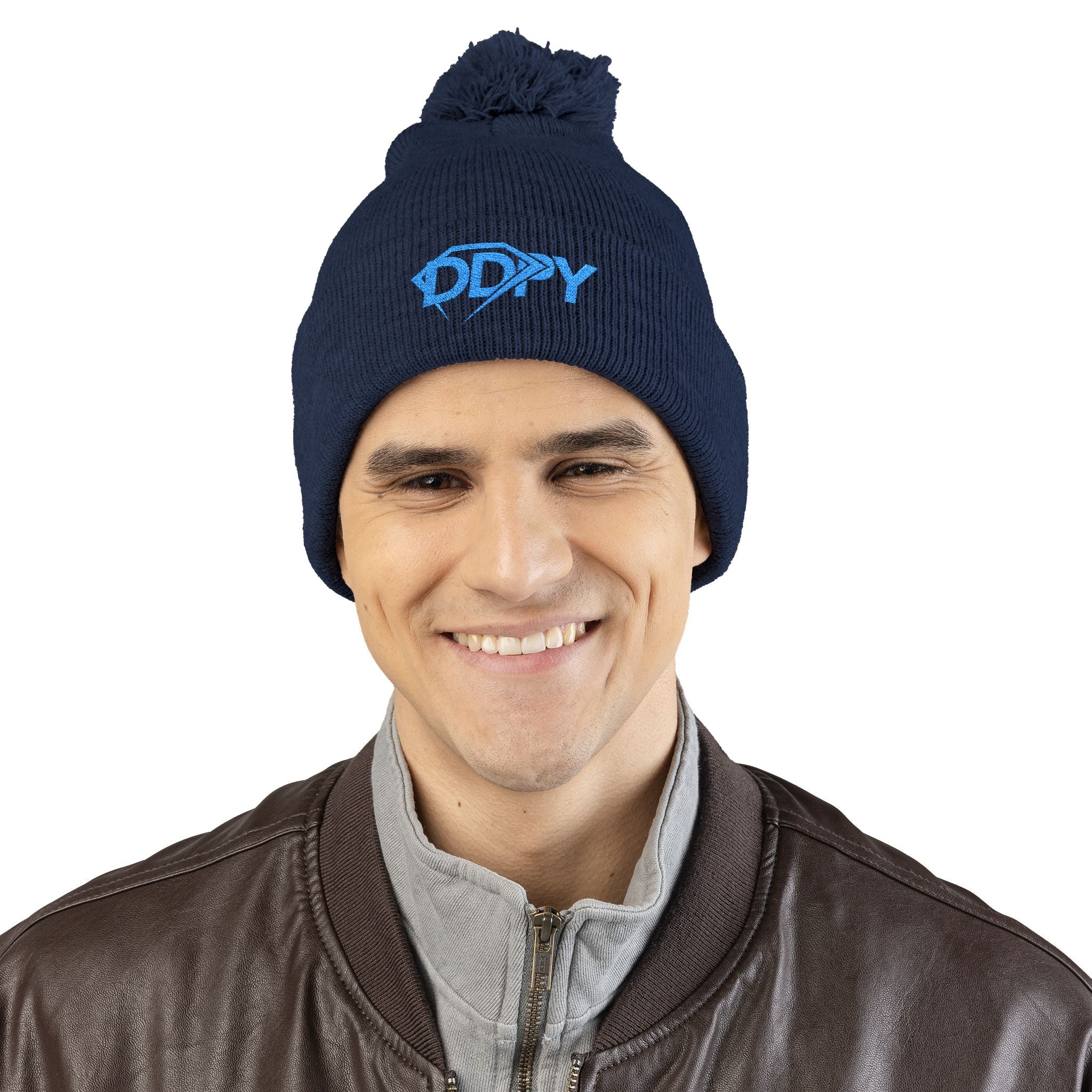 Embroidered DDPY Pom-Pom Beanie (on demand printing) - Image 14