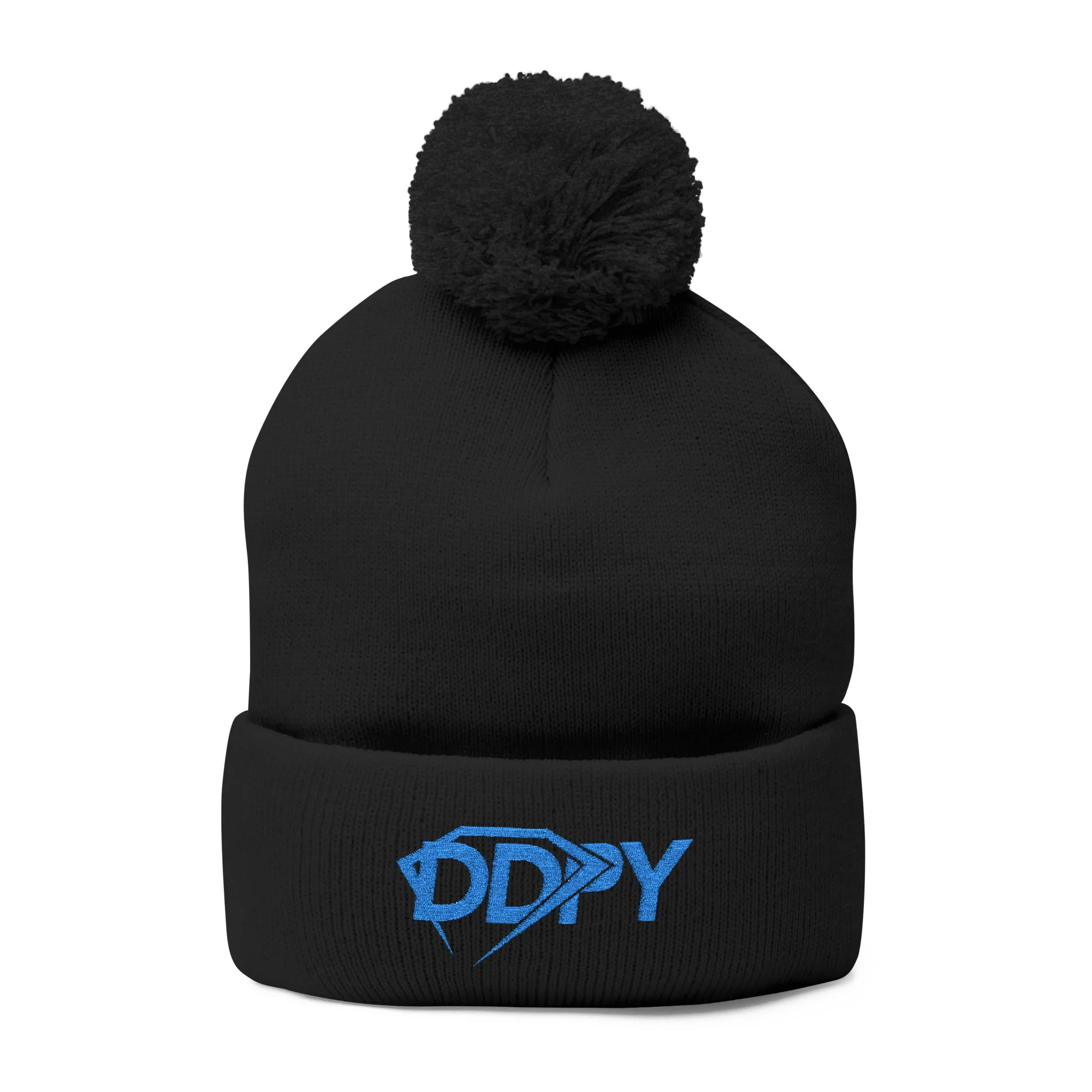Embroidered DDPY Pom-Pom Beanie (on demand printing) - Image 3
