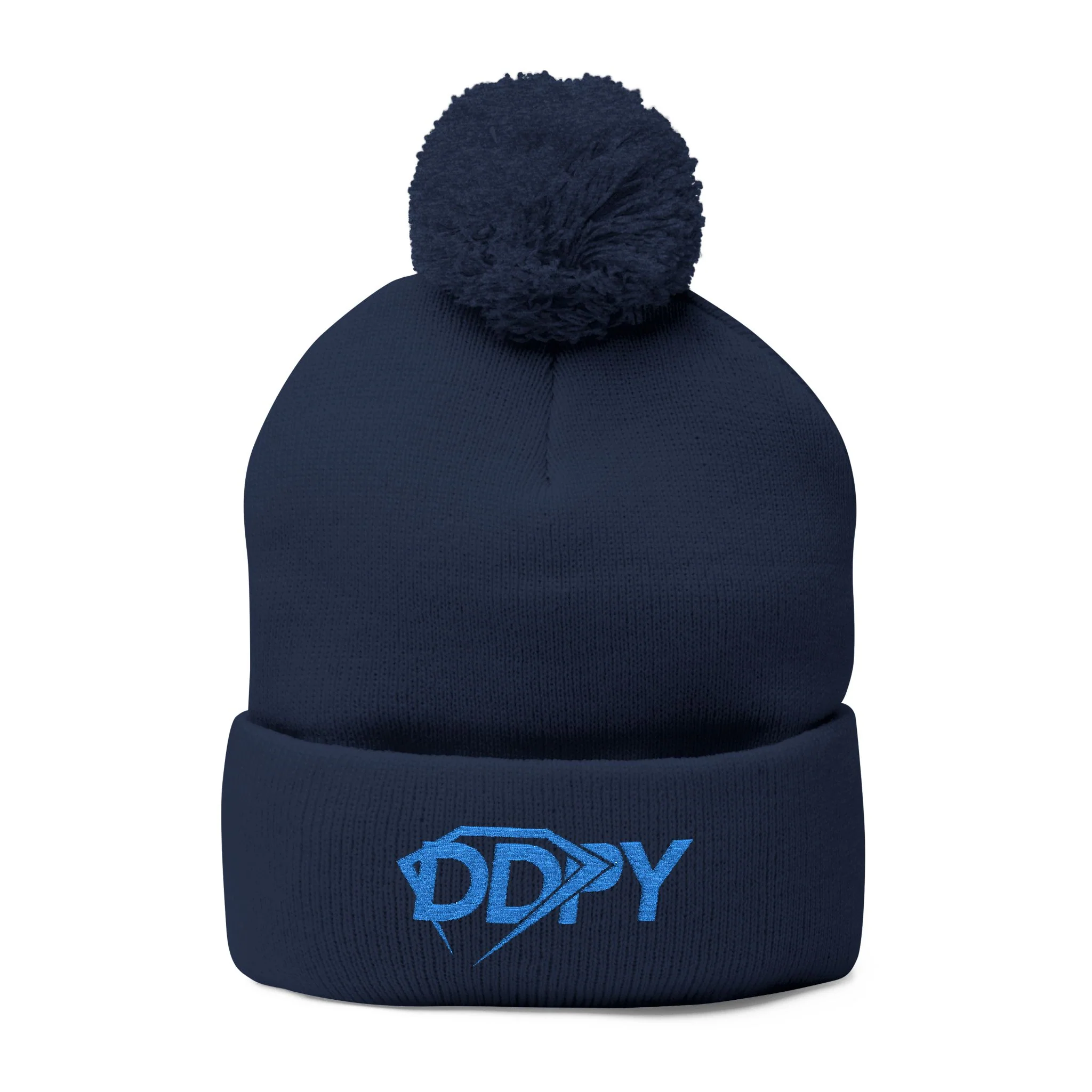 Embroidered DDPY Pom-Pom Beanie (on demand printing) - Image 7