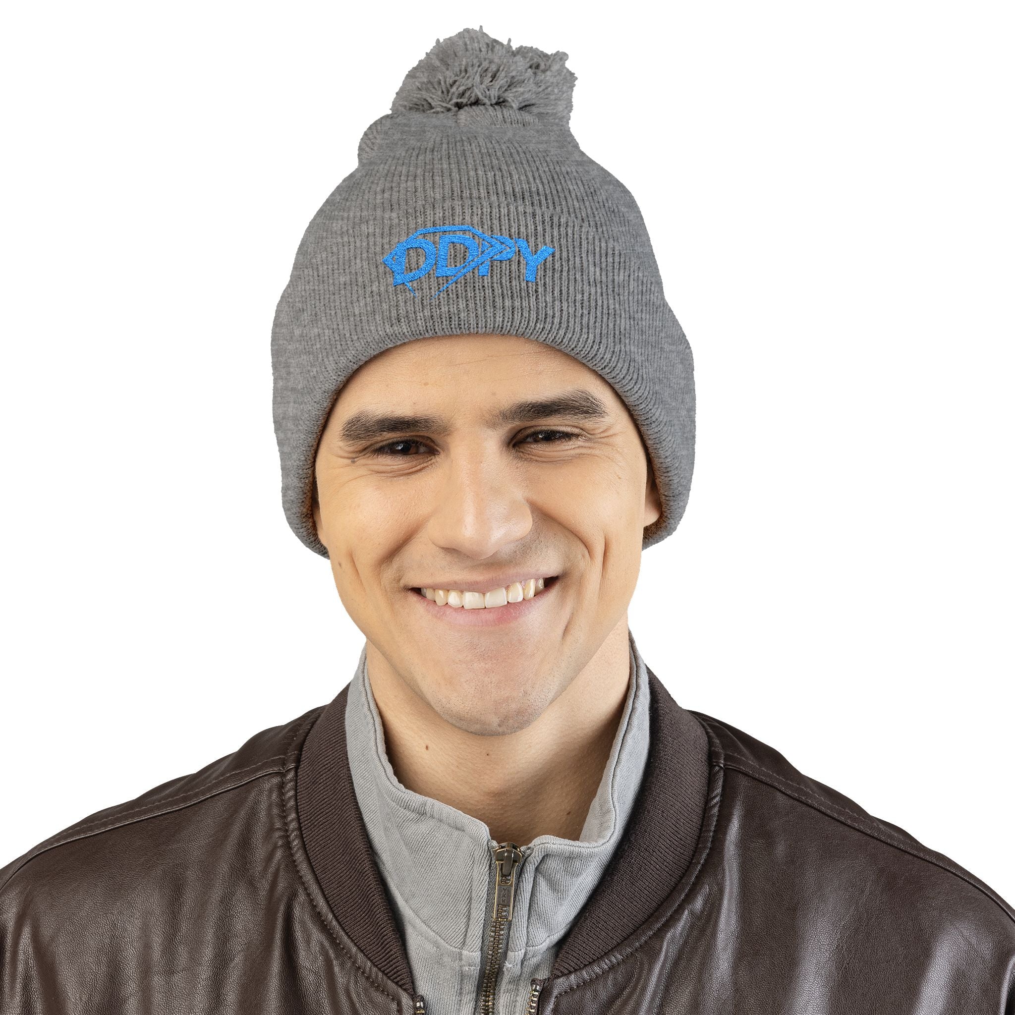 Embroidered DDPY Pom-Pom Beanie (on demand printing) - Image 8