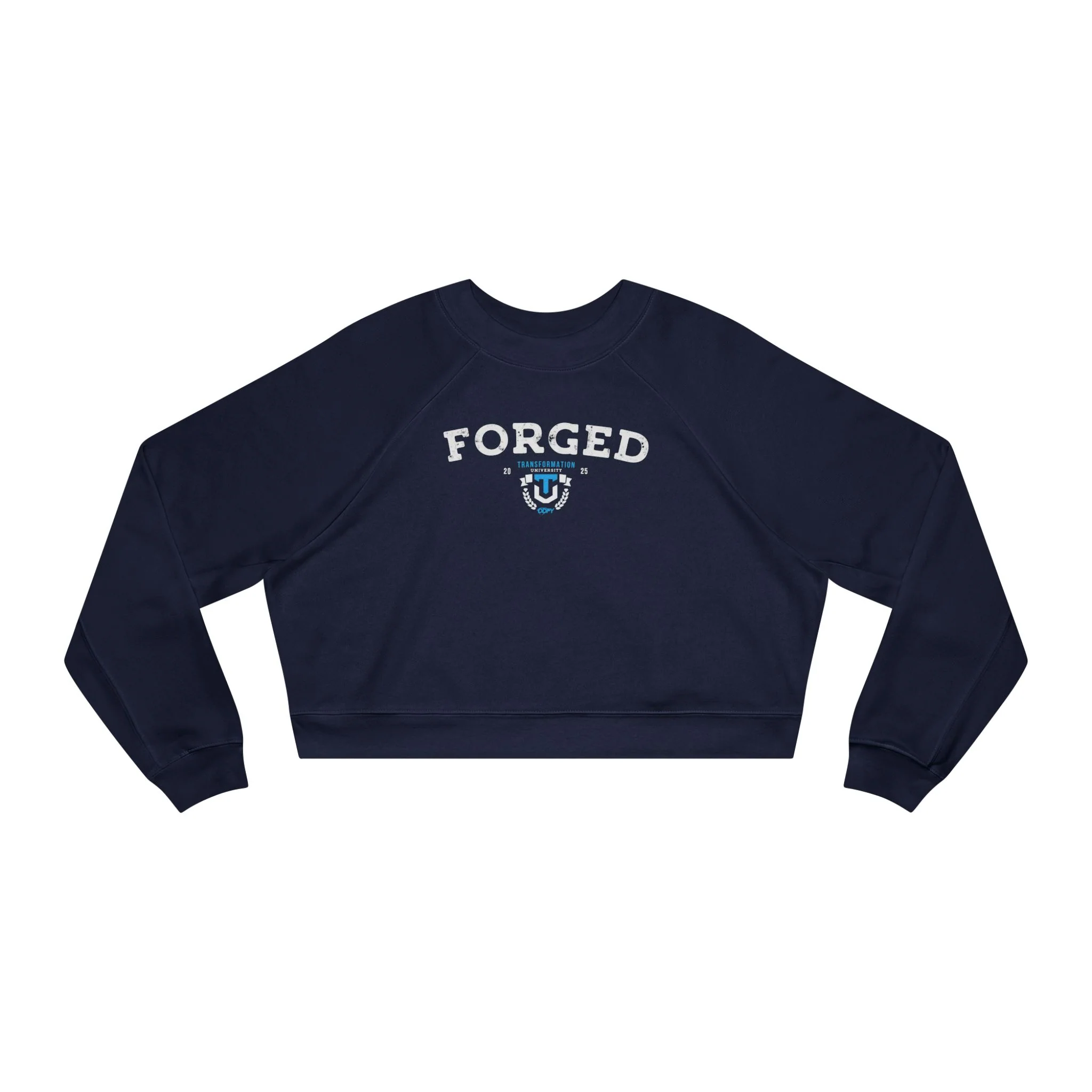 Forged Cropped Pullover (on demand printing) - Image 3