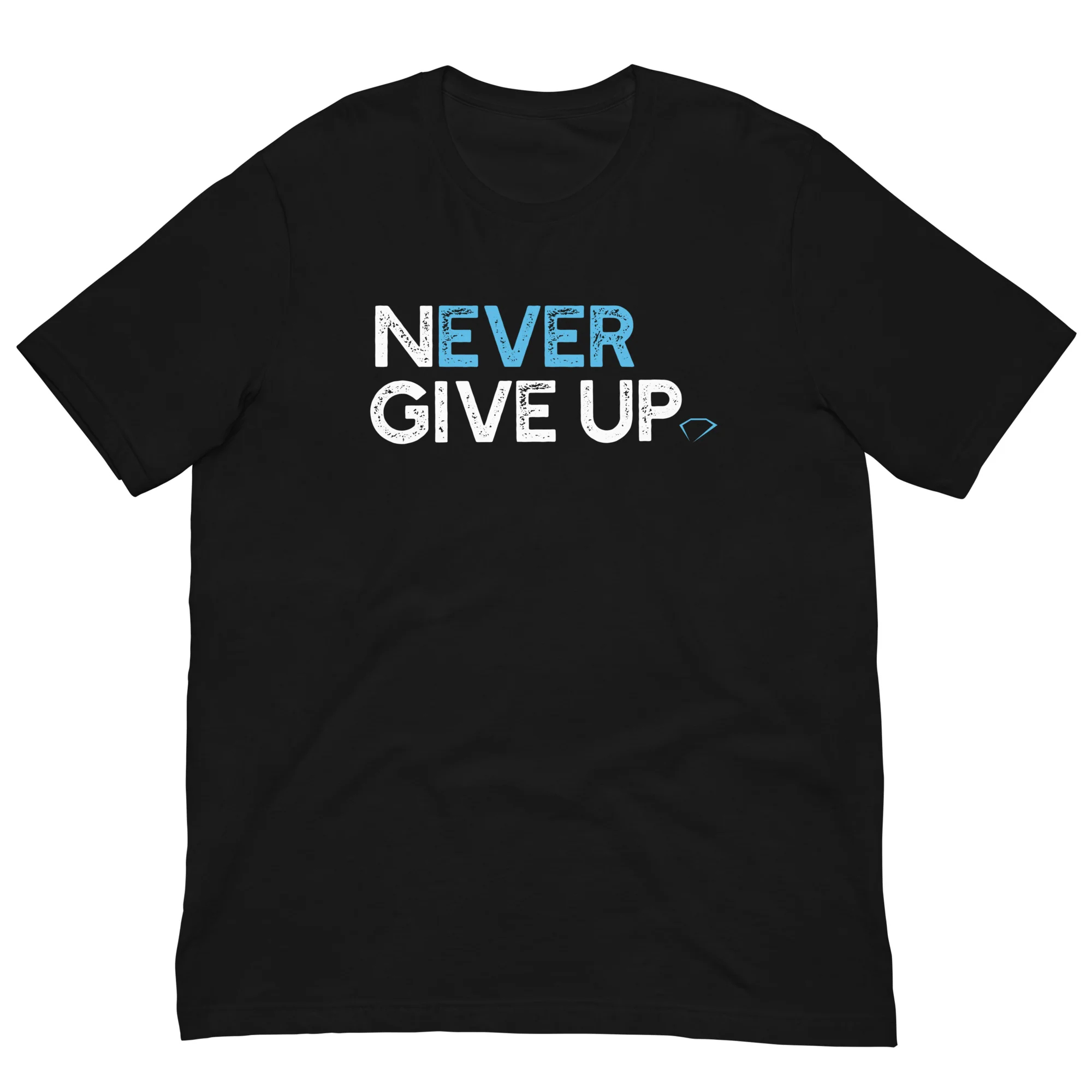 Never Give Up Men's Relaxed T-Shirt (On Demand Printing)