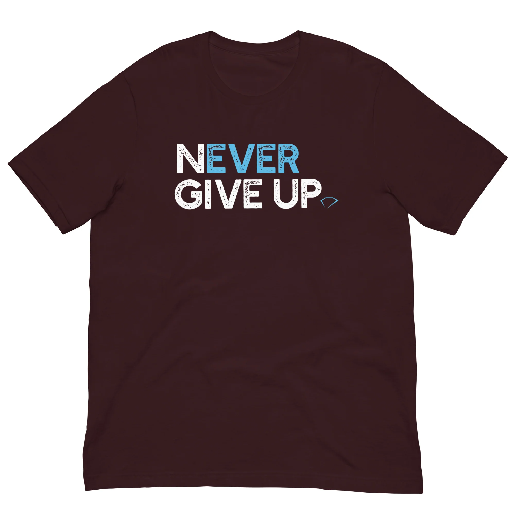 Never Give Up Men's Relaxed T-Shirt (On Demand Printing) - Image 11