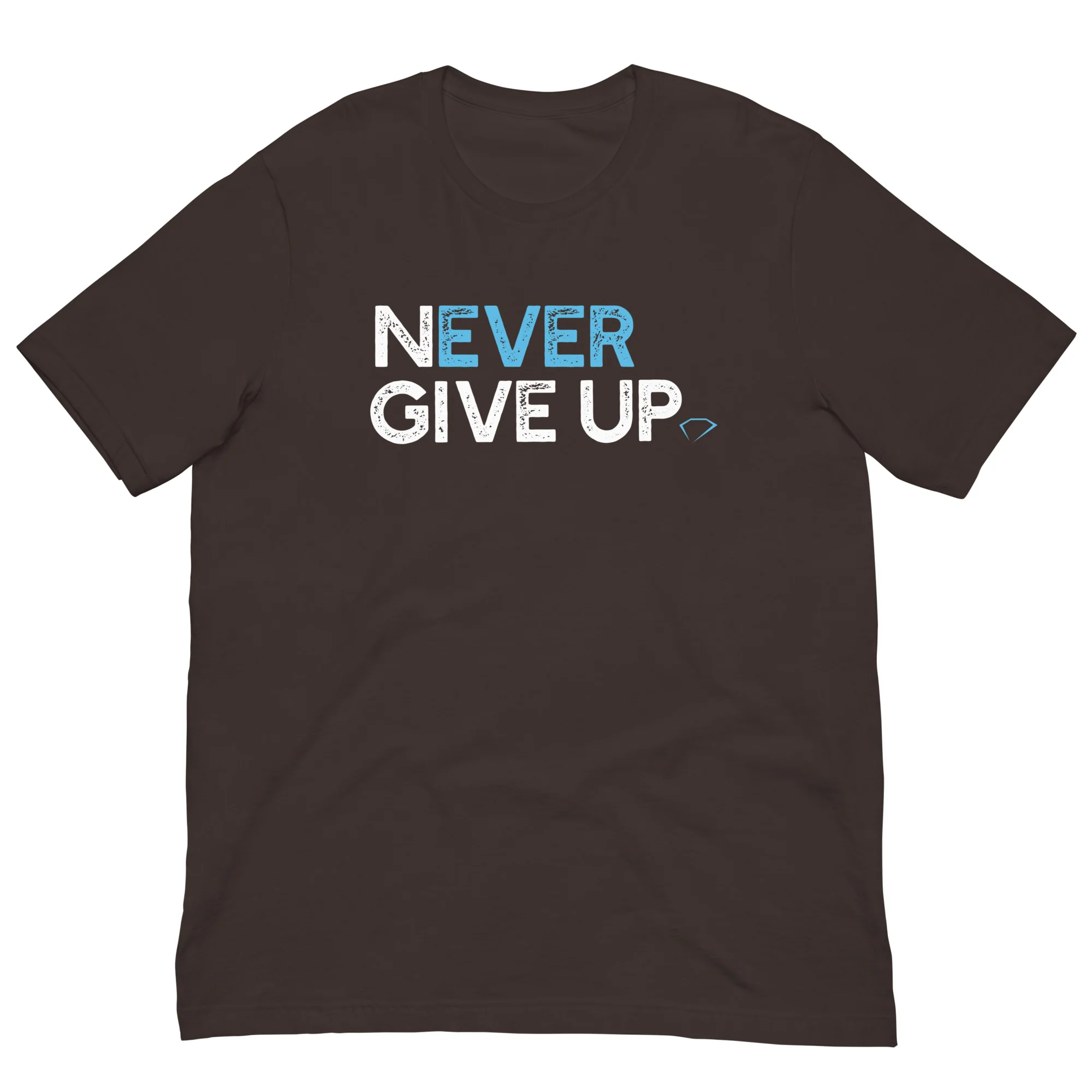 Never Give Up Men's Relaxed T-Shirt (On Demand Printing) - Image 3