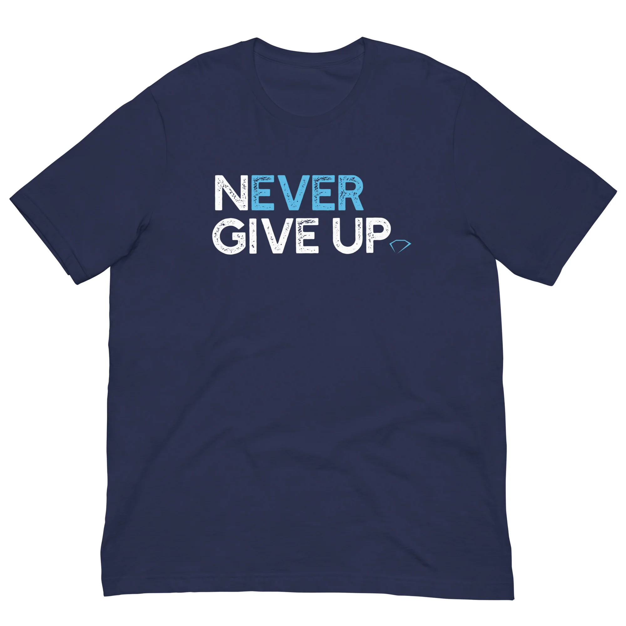 Never Give Up Men's Relaxed T-Shirt (On Demand Printing) - Image 5