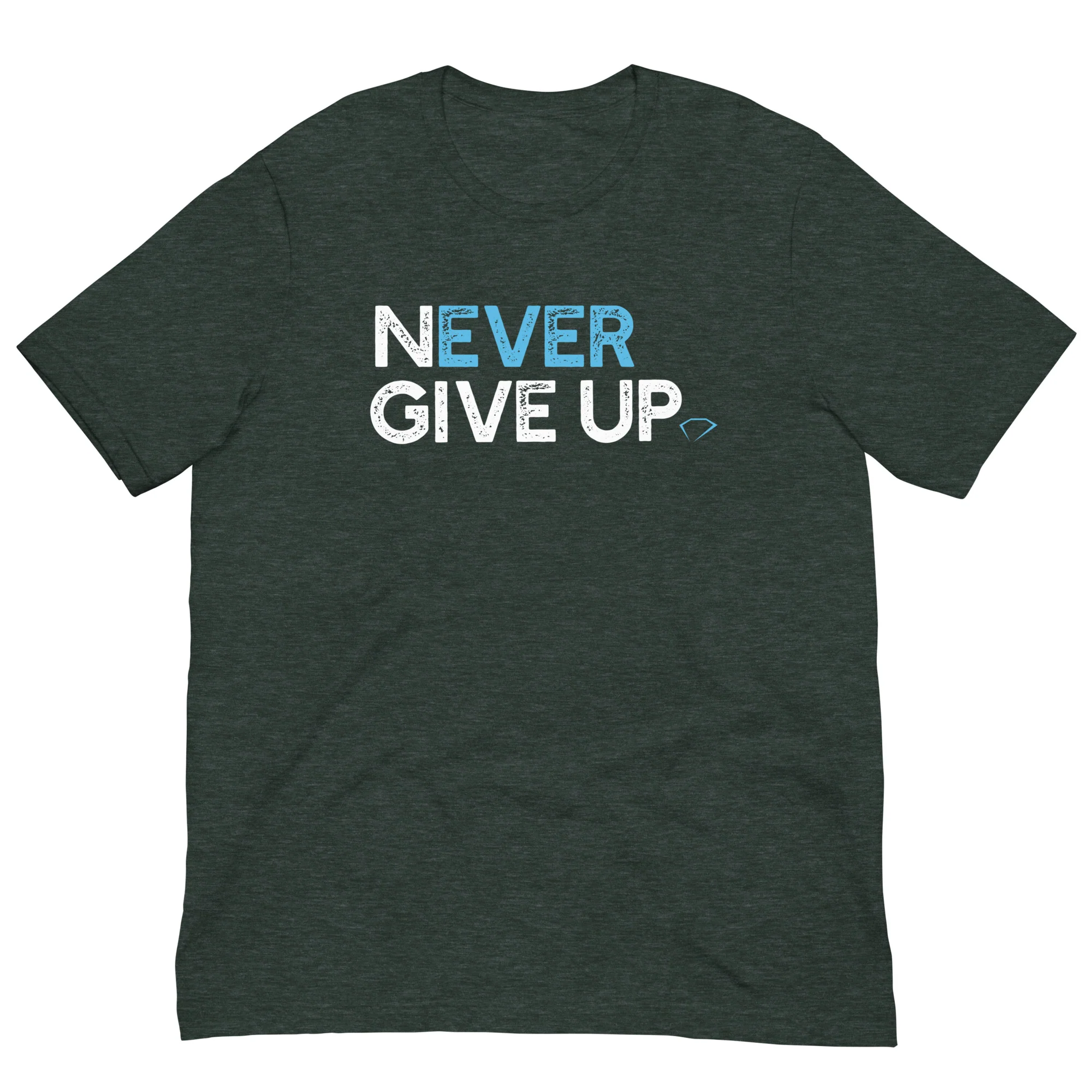 Never Give Up Men's Relaxed T-Shirt (On Demand Printing) - Image 7