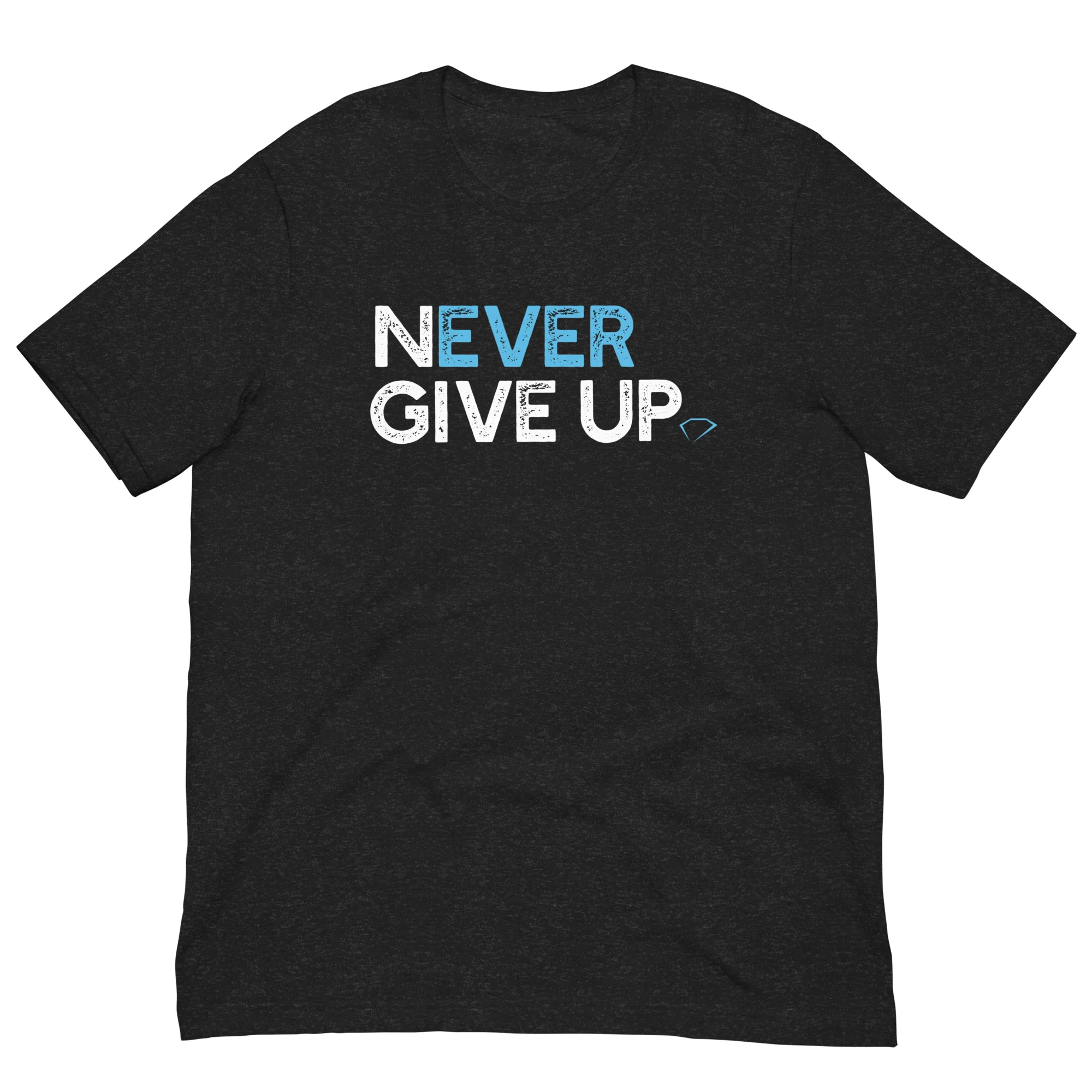 Never Give Up Men's Relaxed T-Shirt (On Demand Printing) - Image 9