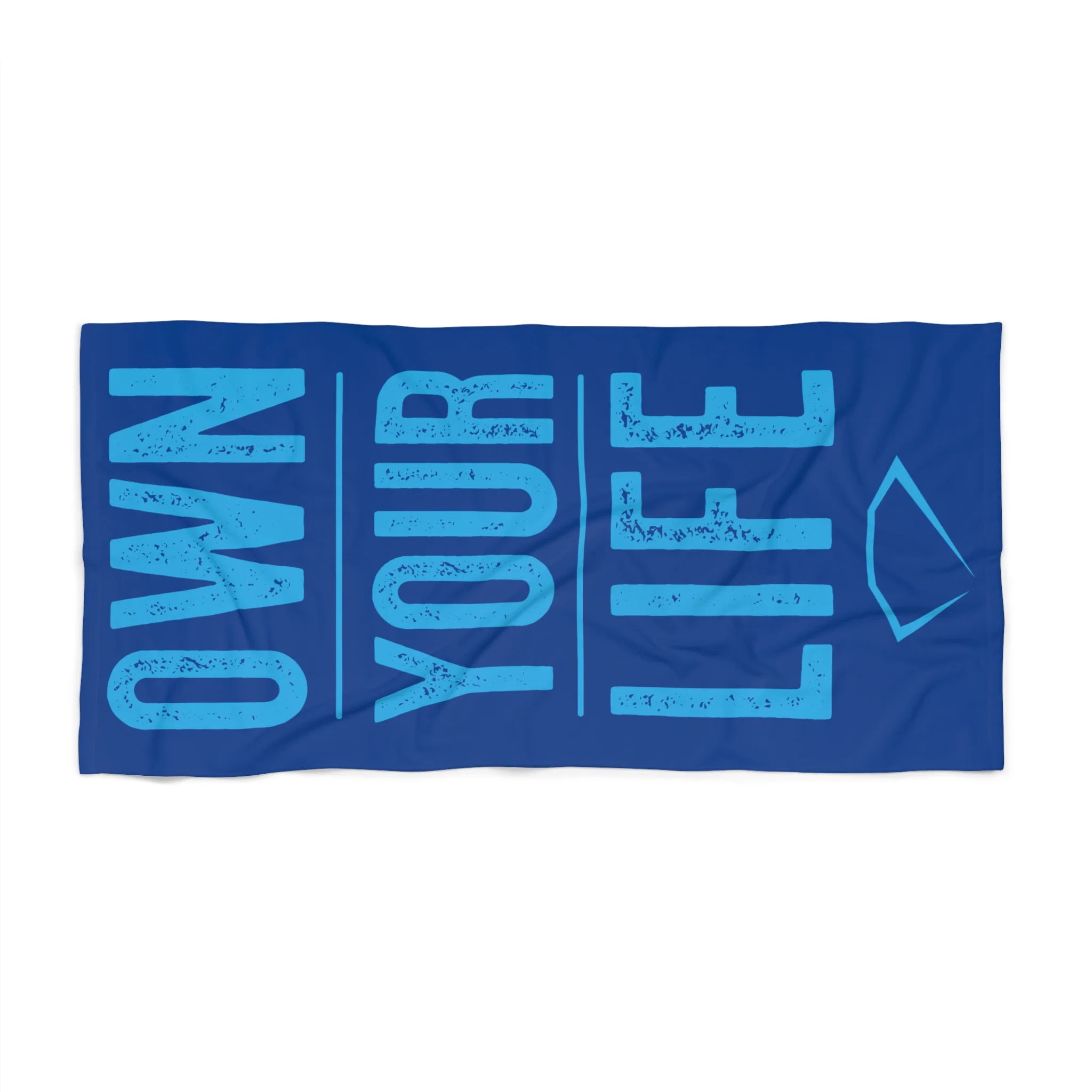 "Own Your Life" Beach Towel (on demand printing) - Image 2