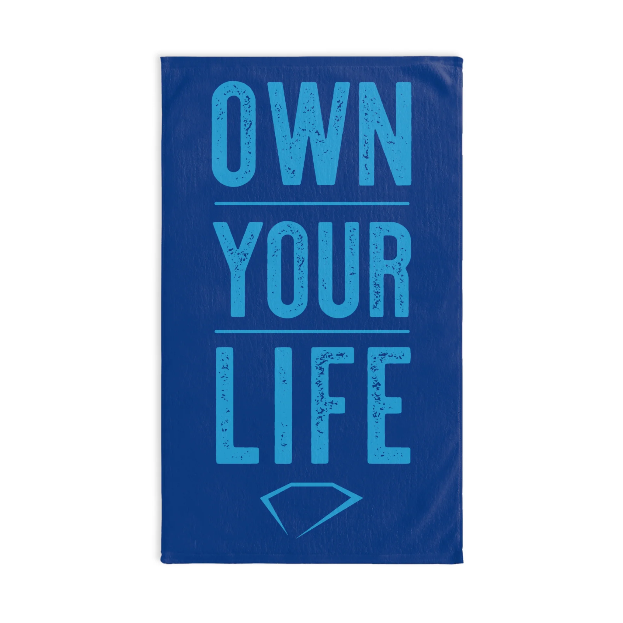 'Own Your Life' Hand Towel (on demand printing)