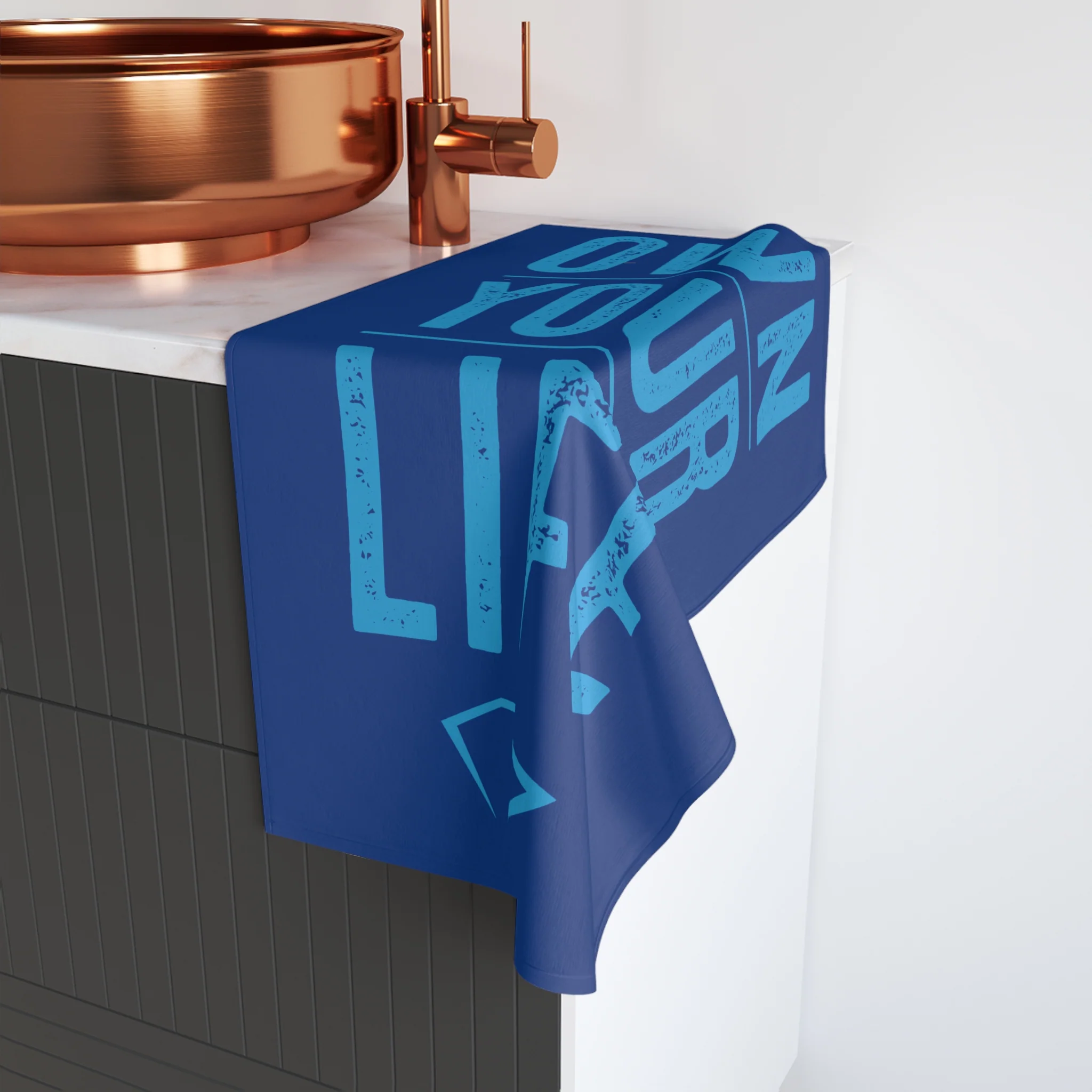 'Own Your Life' Hand Towel (on demand printing) - Image 3