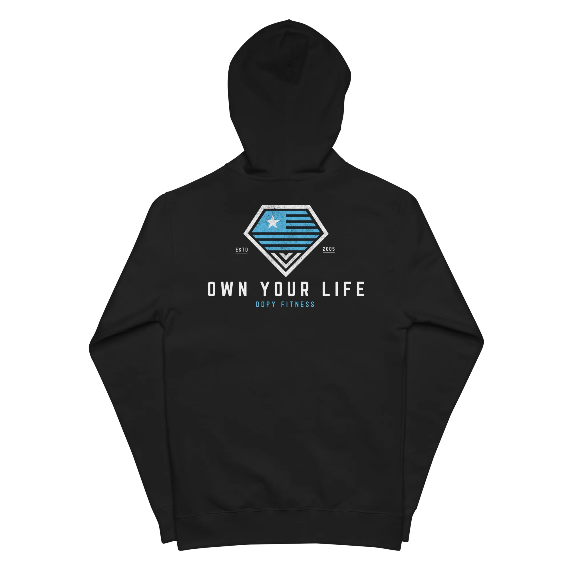 Own Your Life Unisex fleece zip up hoodie (On Demand Printing)