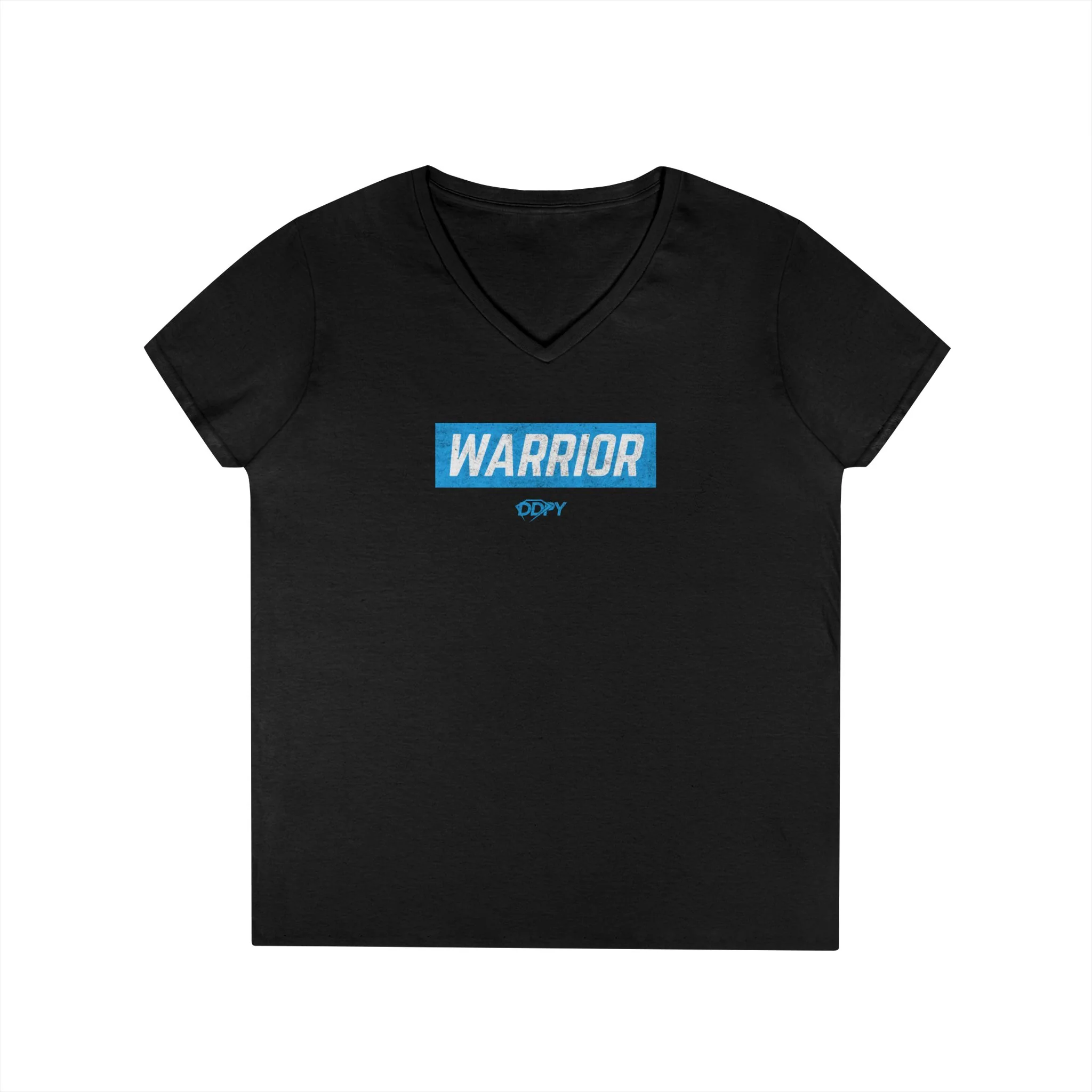 Warrior Ladies V-Neck T-Shirt (on demand printing)