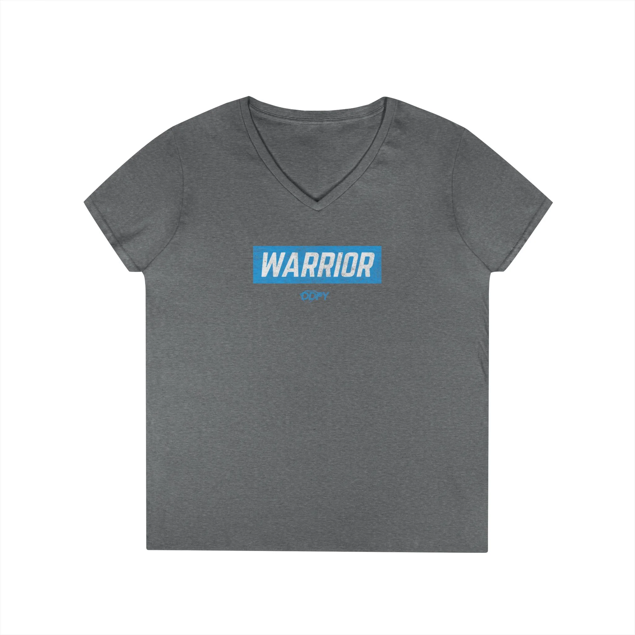 Warrior Ladies V-Neck T-Shirt (on demand printing) - Image 3