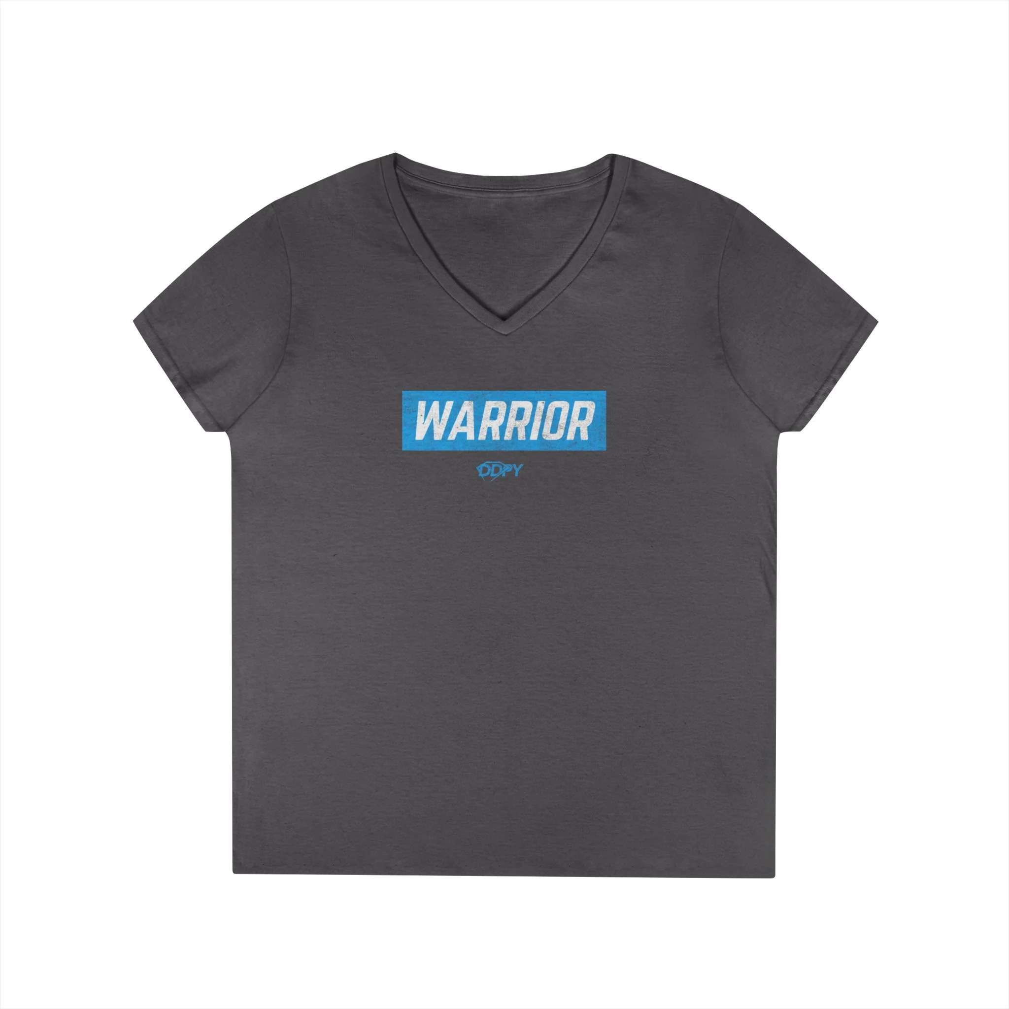 Warrior Ladies V-Neck T-Shirt (on demand printing) - Image 4