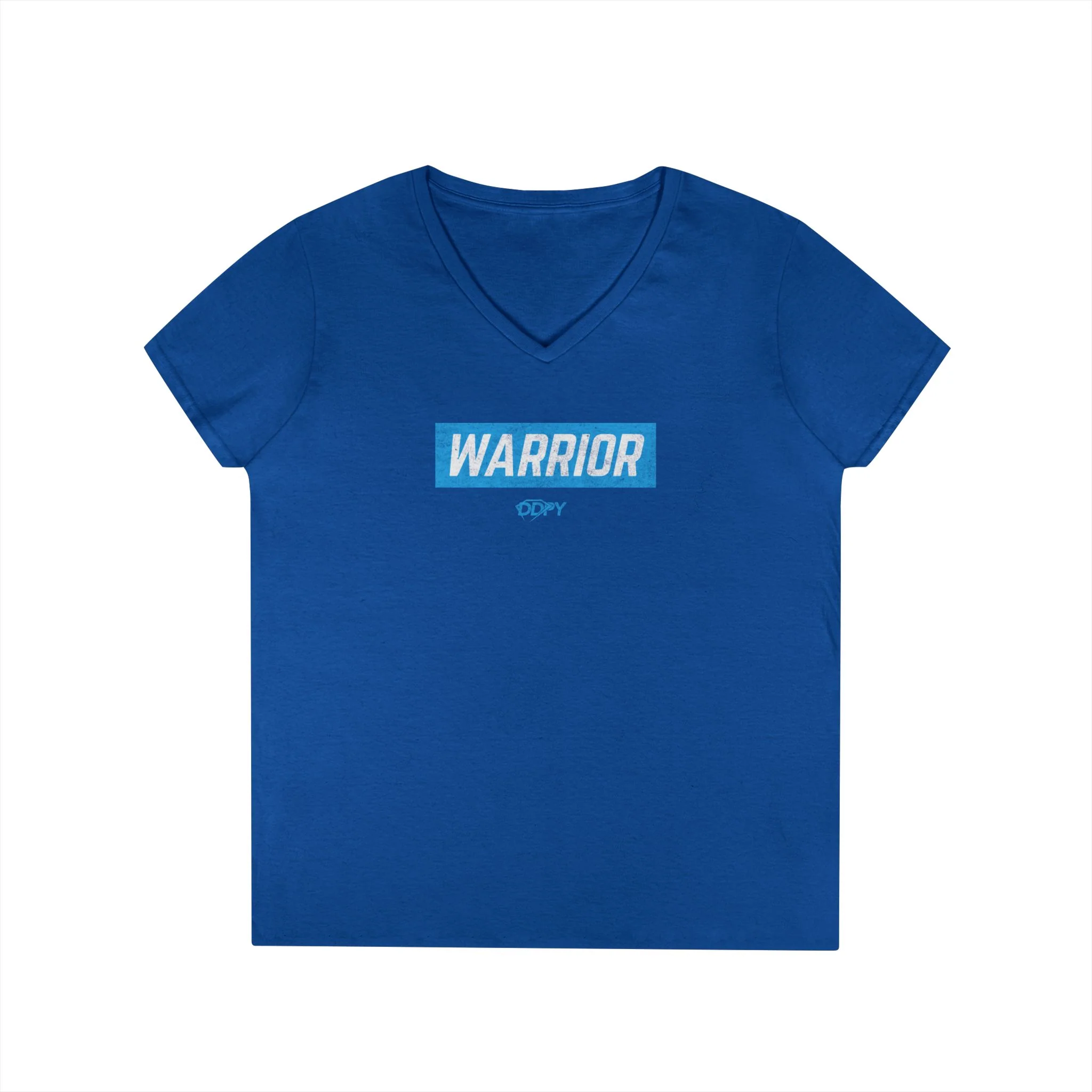 Warrior Ladies V-Neck T-Shirt (on demand printing) - Image 5
