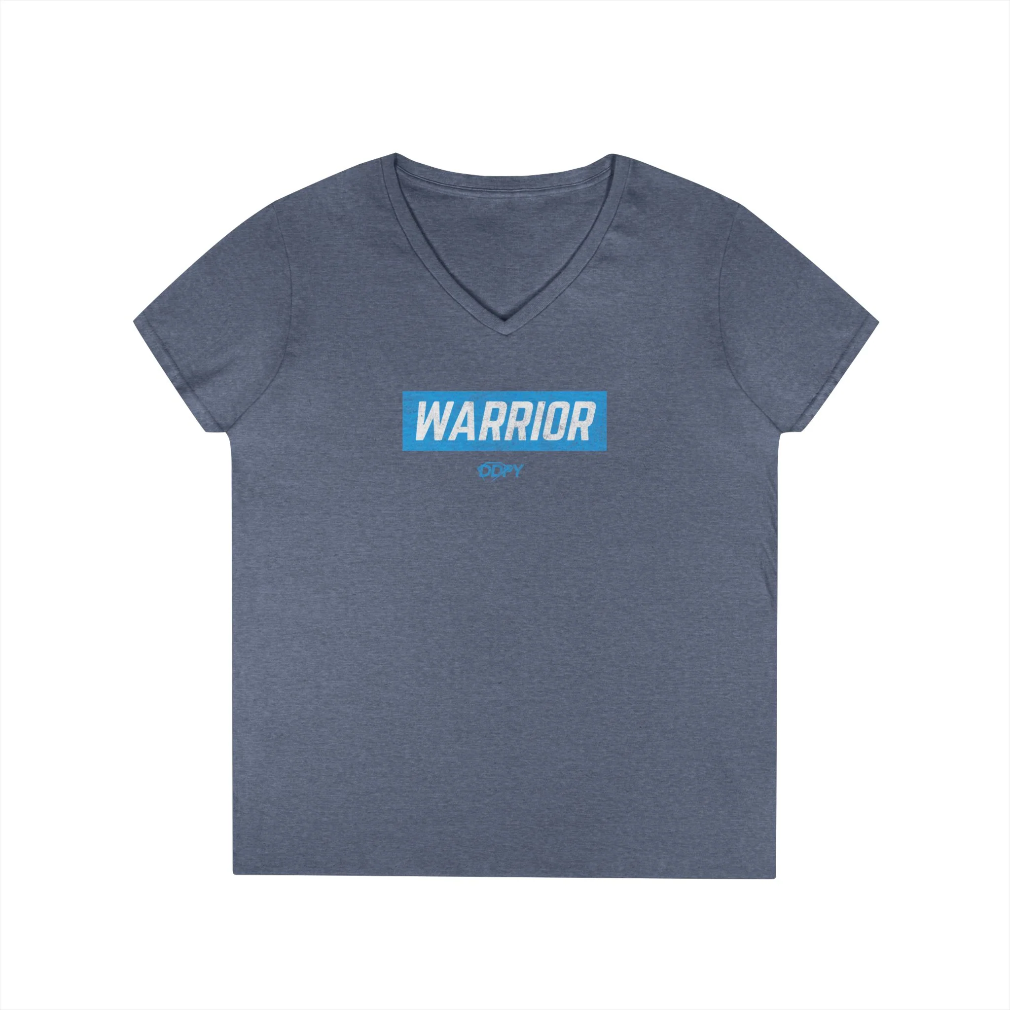 Warrior Ladies V-Neck T-Shirt (on demand printing) - Image 7