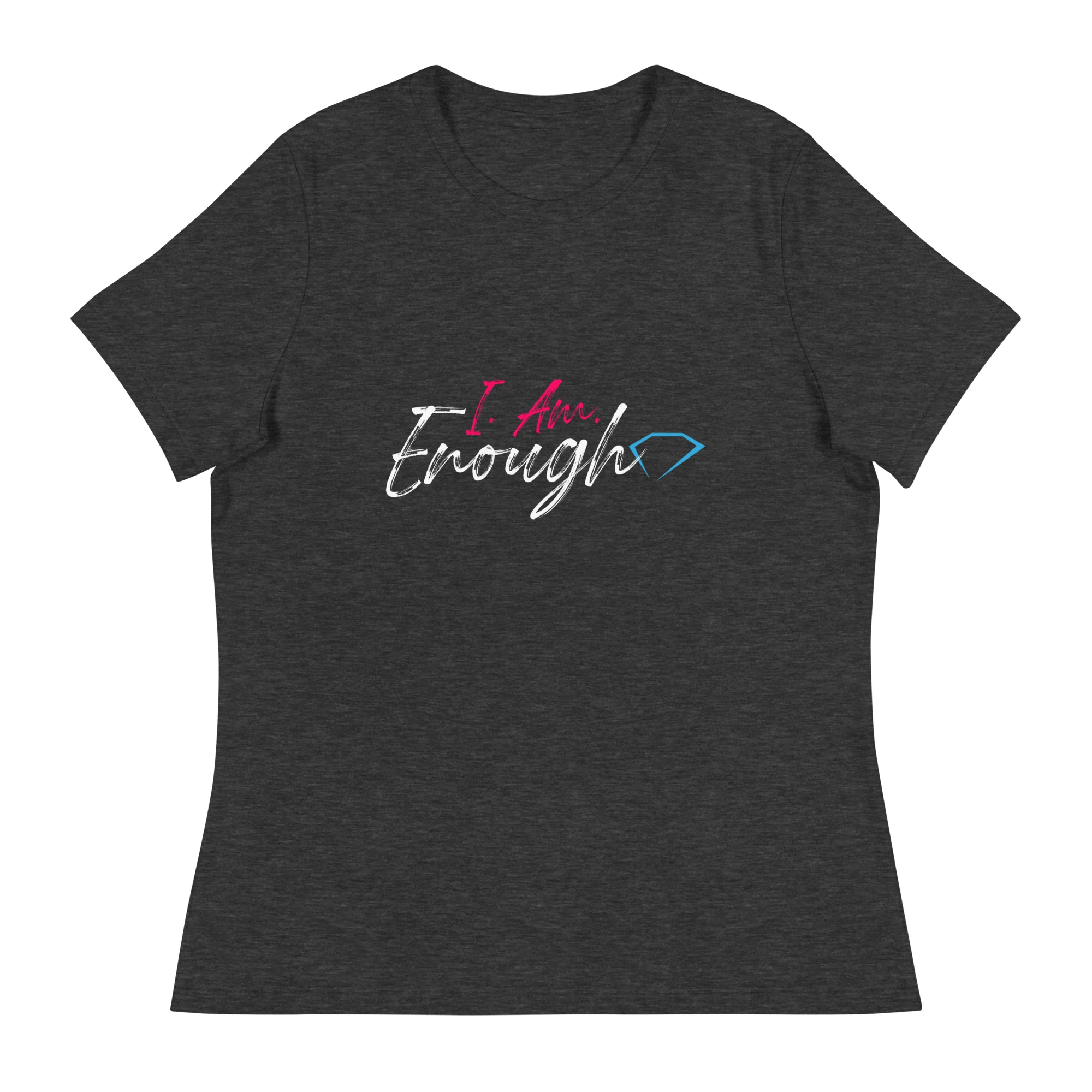 I am Enough Women's Relaxed T-Shirt (On Demand Printing) - Image 3